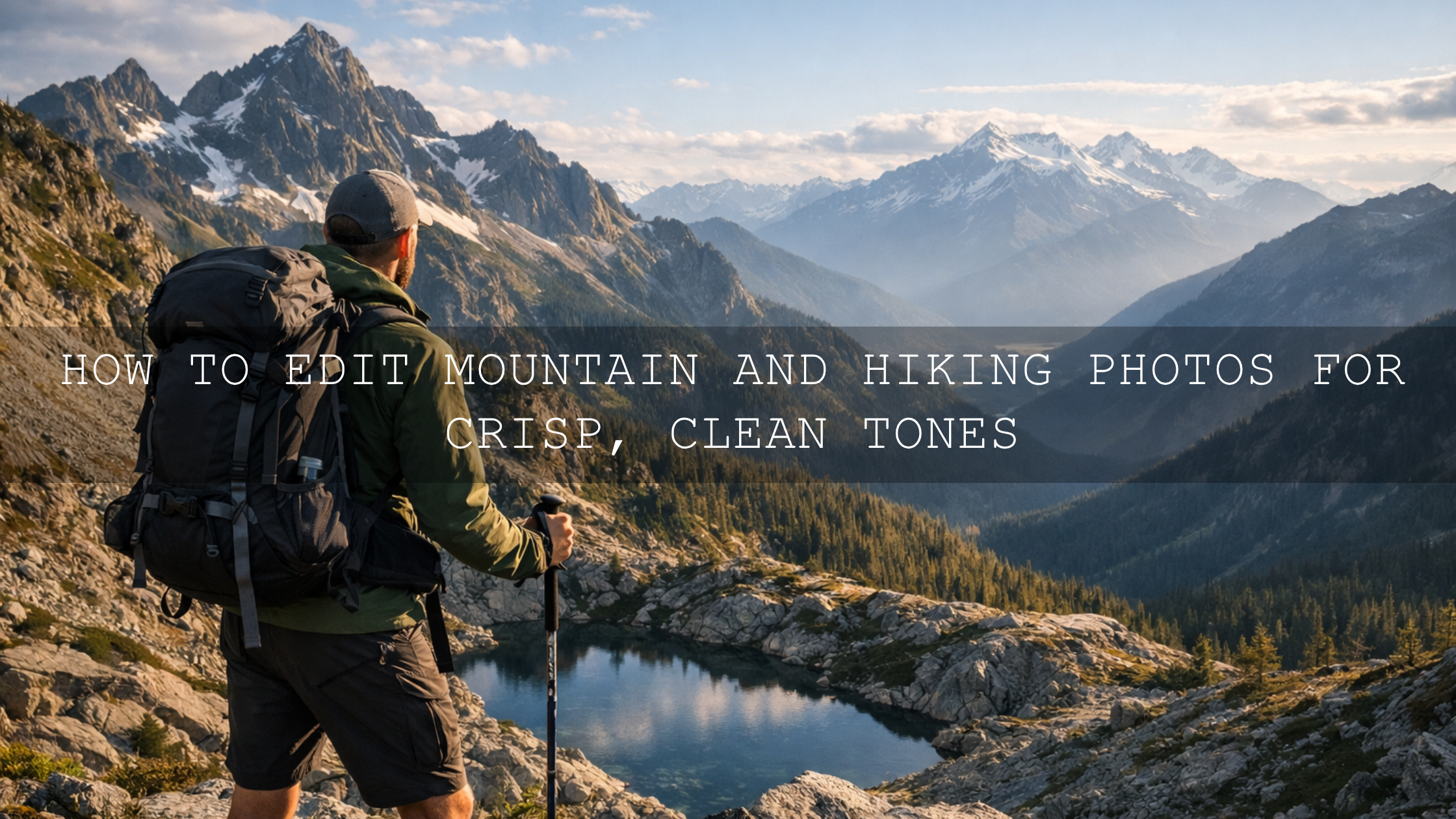 Mastering the Mountains: How to Edit Your Hiking Photos for Crisp, Clean Tones in 2026