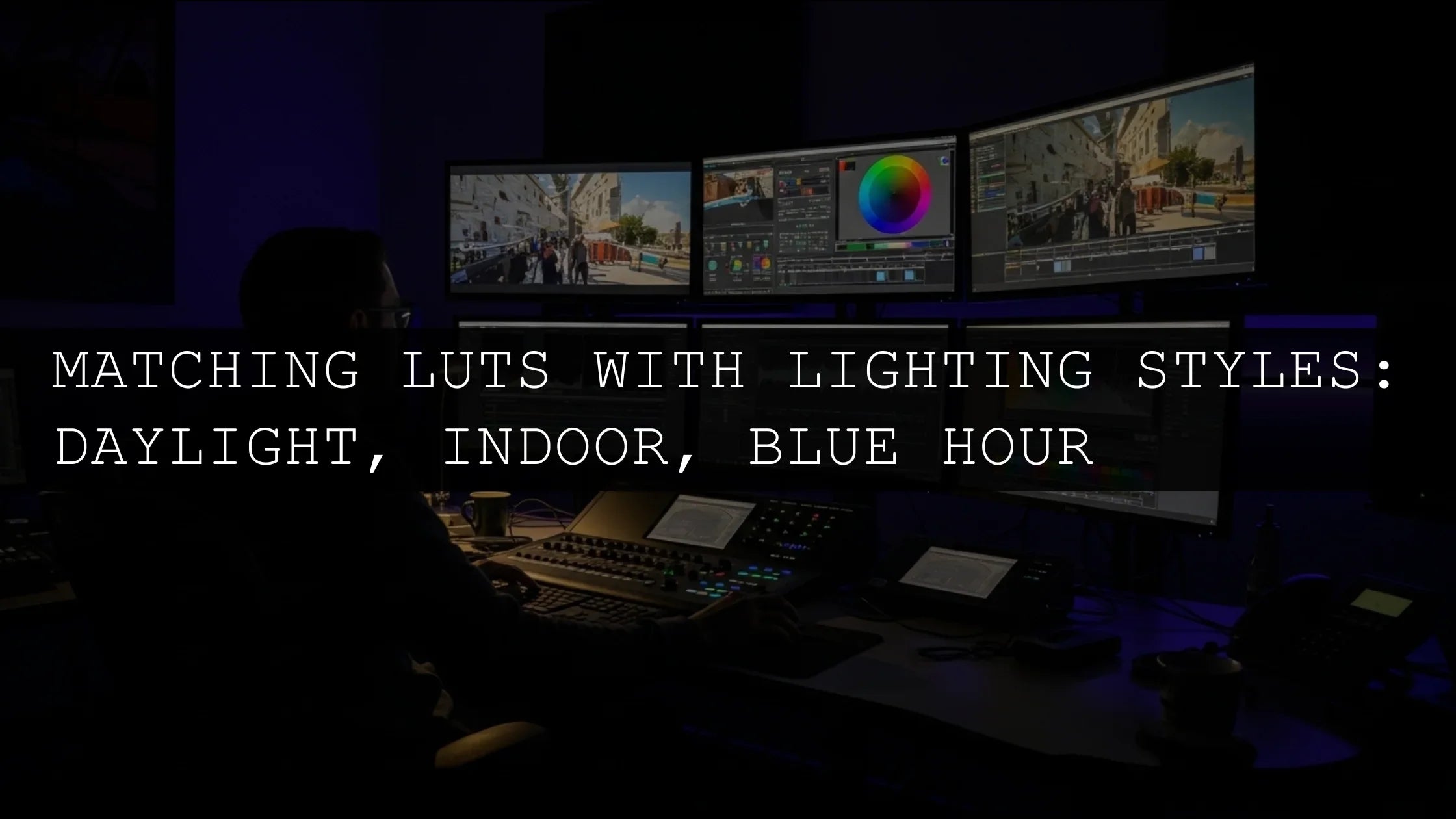 Matching LUTs with Lighting Styles: Daylight, Indoor, and Blue Hour - AAA Presets