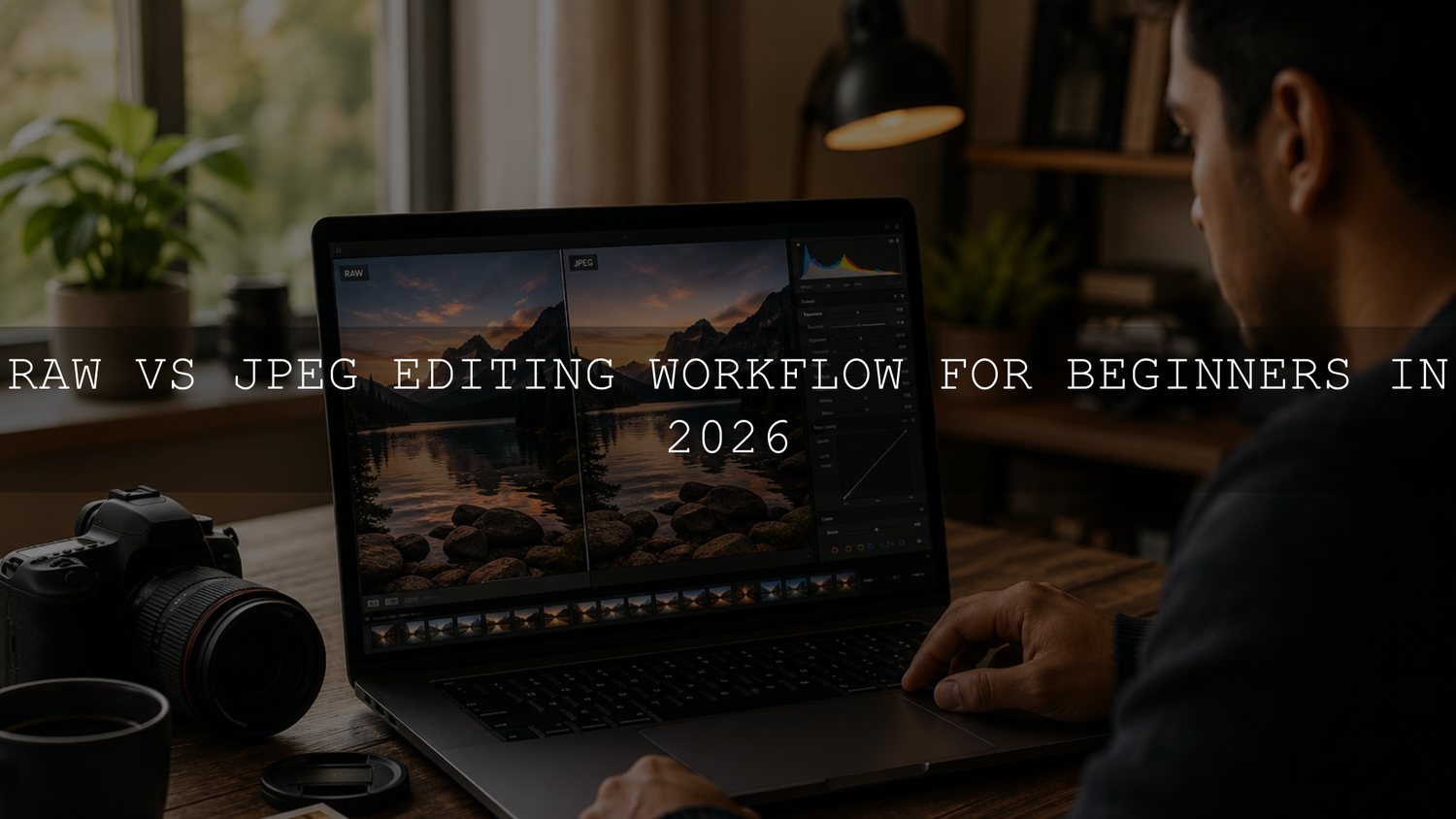 RAW vs JPEG Editing Workflow: The Ultimate Guide for Beginners in 2026