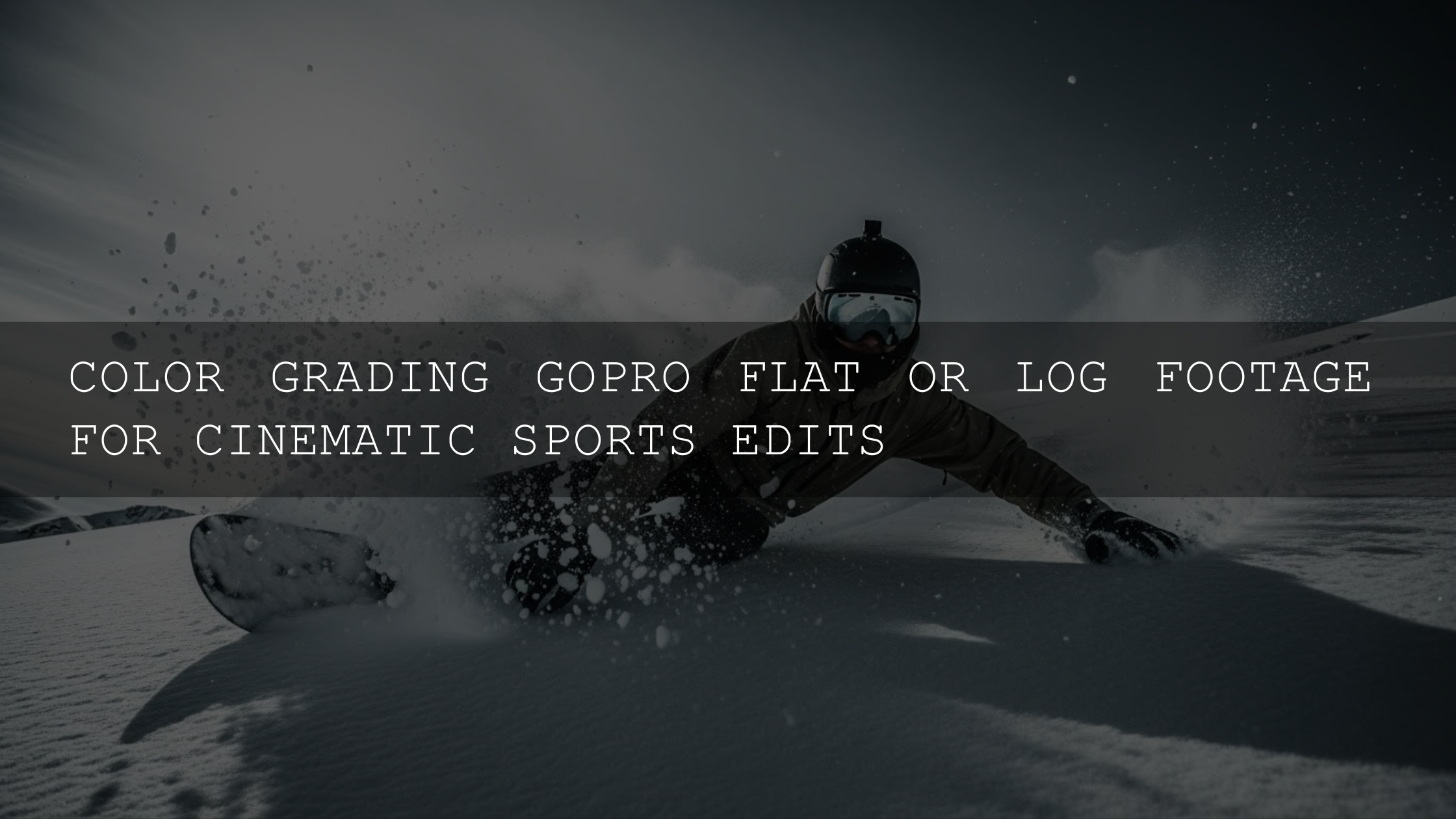 Unlock Cinematic Magic: Grading GoPro Flat/Log Footage for Epic Sports Edits in 2026 - The Ultimate Guide - AAA Presets