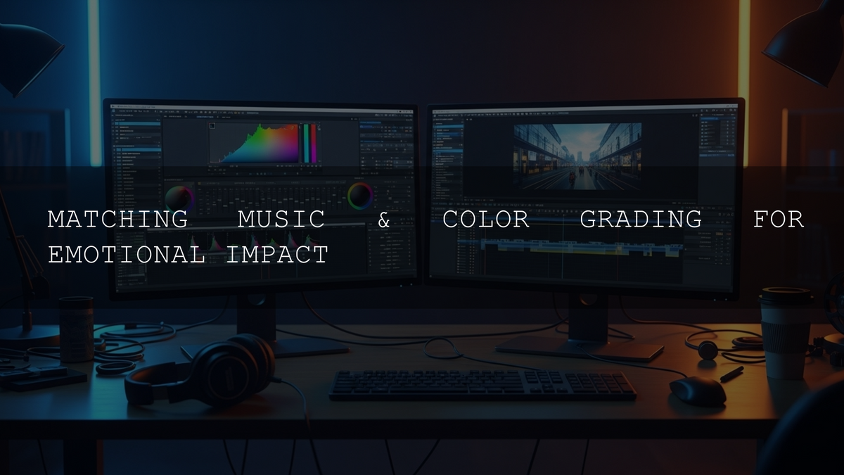 Syncing Sound and Vision: How Music and Color Grading Elevate Your Music Videos - AAA Presets