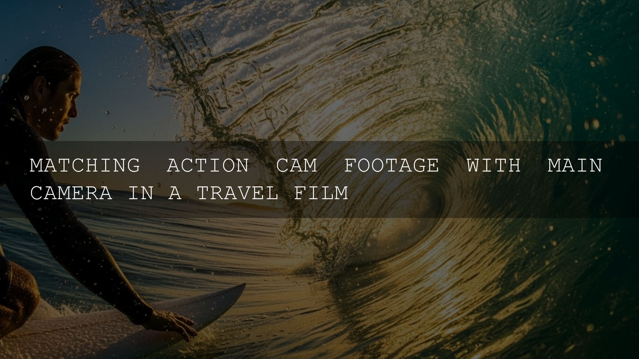 Action Cam vs. Main Cam: Seamlessly Blending Footage for Epic Travel Films in 2026