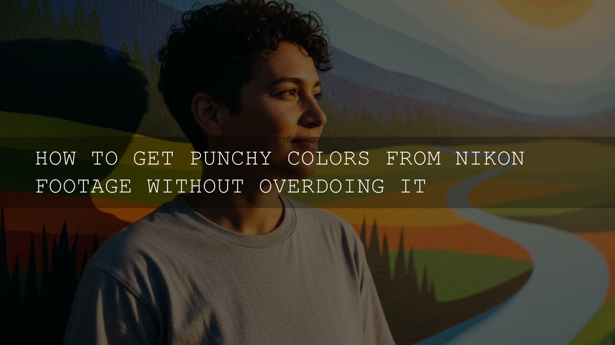 Unlocking the Vibrant Potential: Getting Punchy Colors from Your Nikon Footage Without Sacrificing Realism - AAA Presets