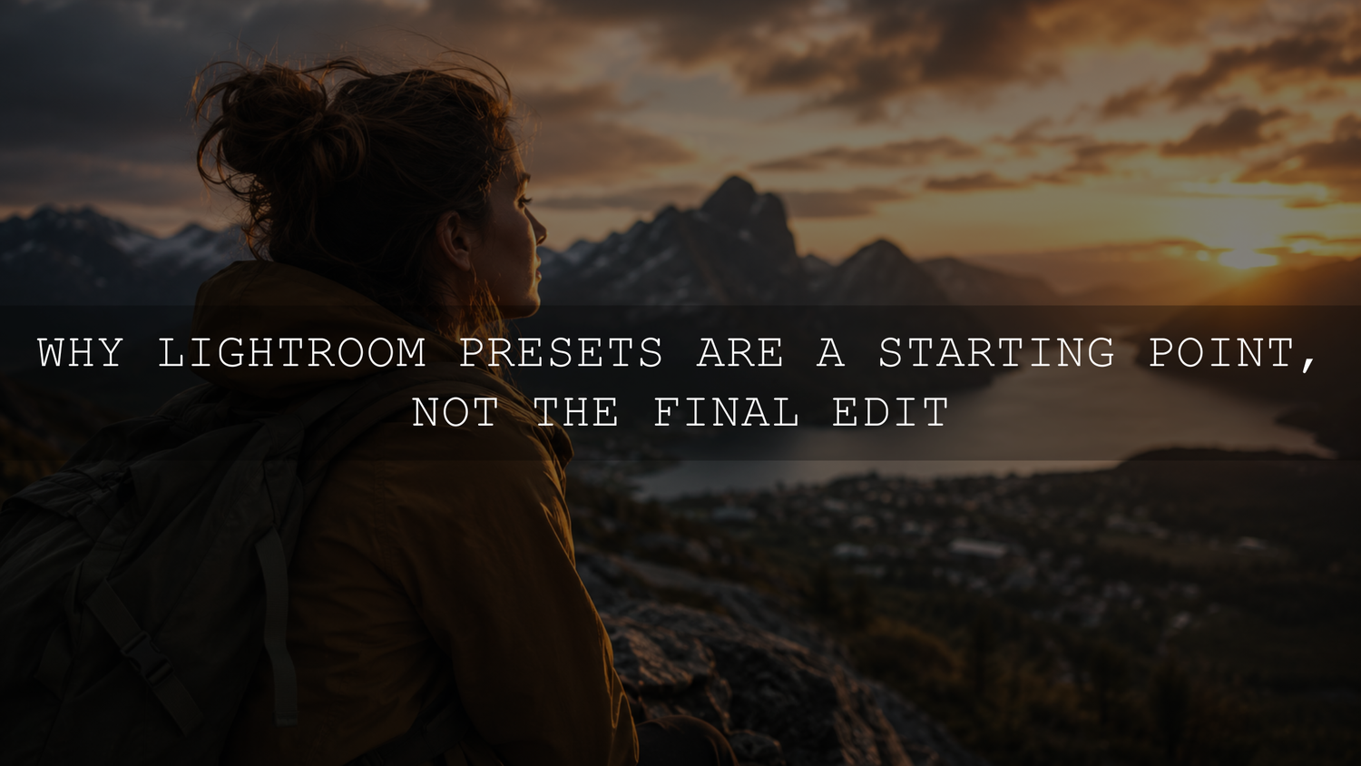 Unlocking Your Vision: Why Presets Are Your Creative Launchpad, Not Your Finish Line