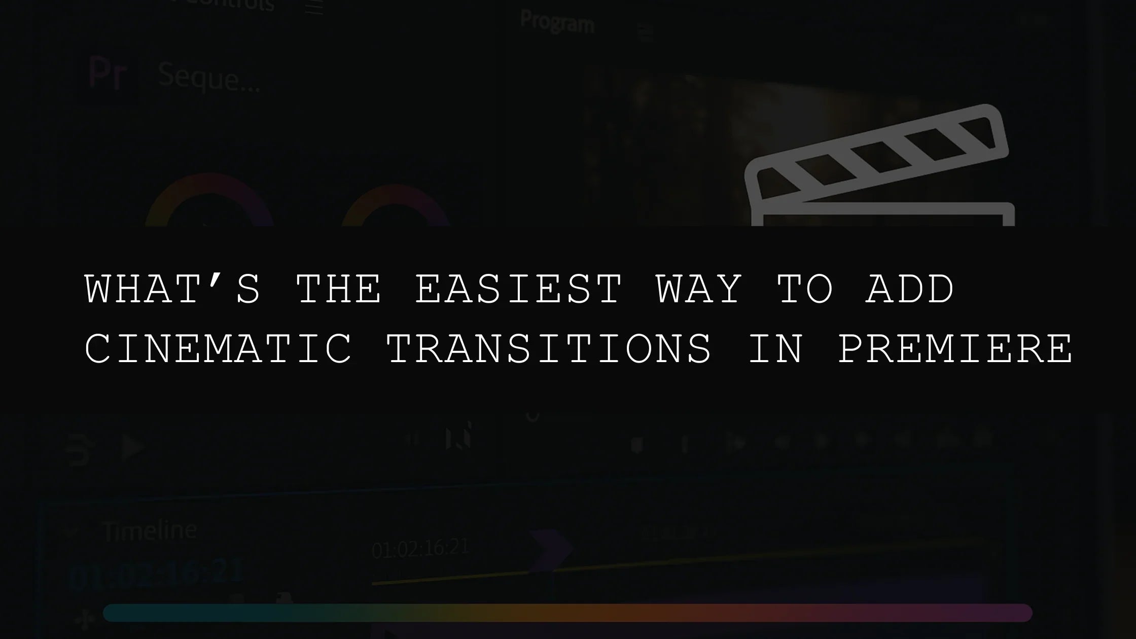 What’s the Easiest Way to Add Cinematic Transitions in Premiere Pro Without Plugins? - AAA Presets