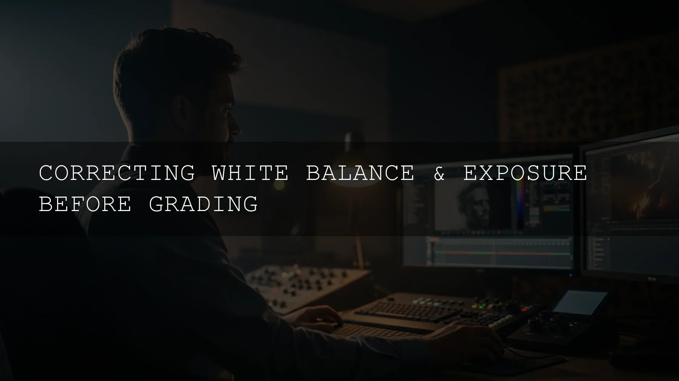 Unlocking Cinematic Brilliance: Your Definitive Guide to Mastering White Balance & Exposure Before Grading