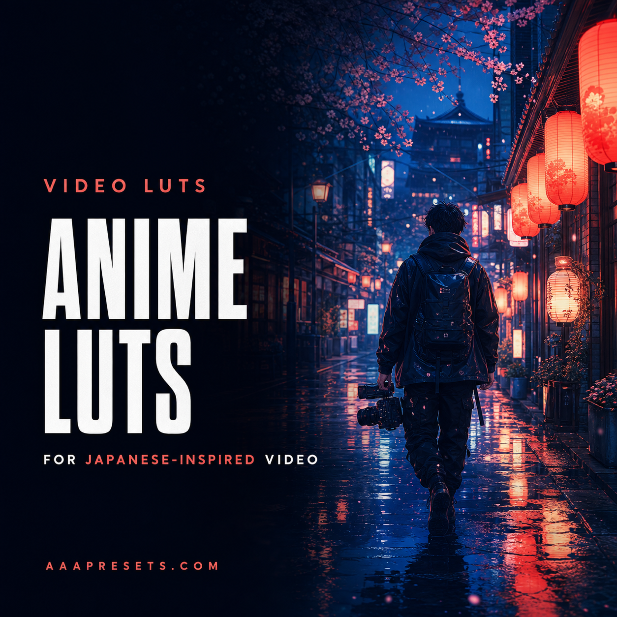 Anime LUTs for Japanese-Inspired Video Edits