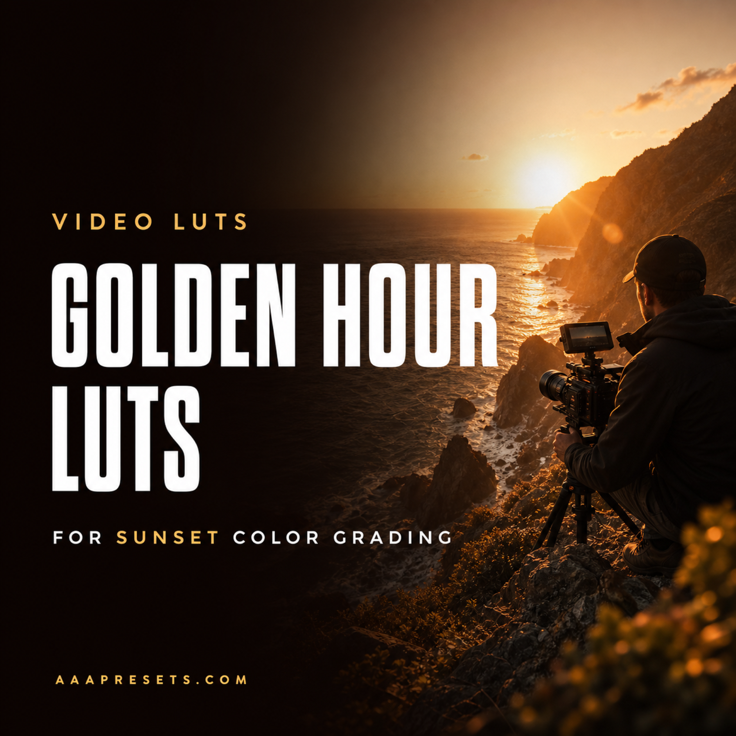 Golden Hour LUTs for Cinematic Sunset Color Grading
