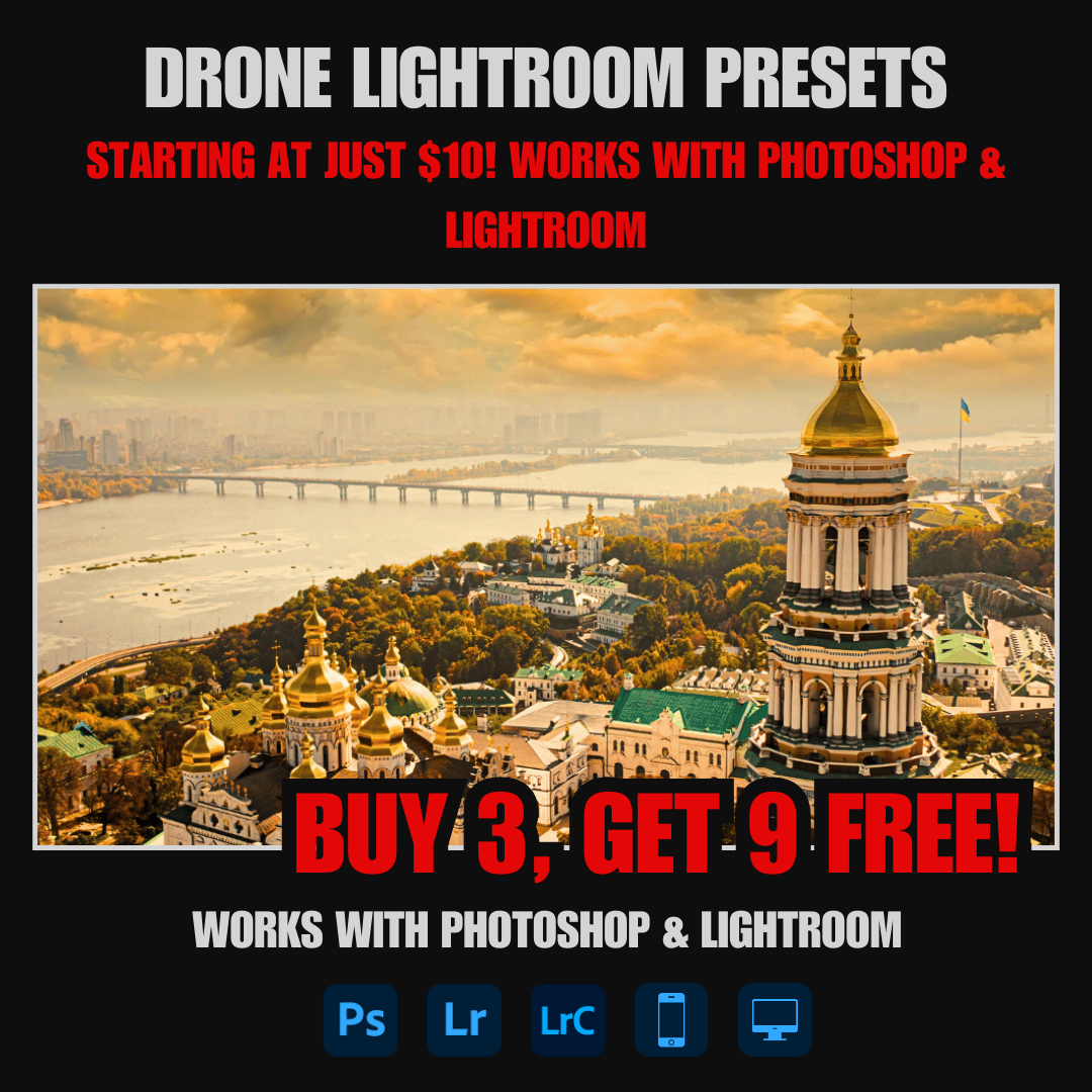 Lightroom Presets for Aerial & Drone Photography - AAA Presets