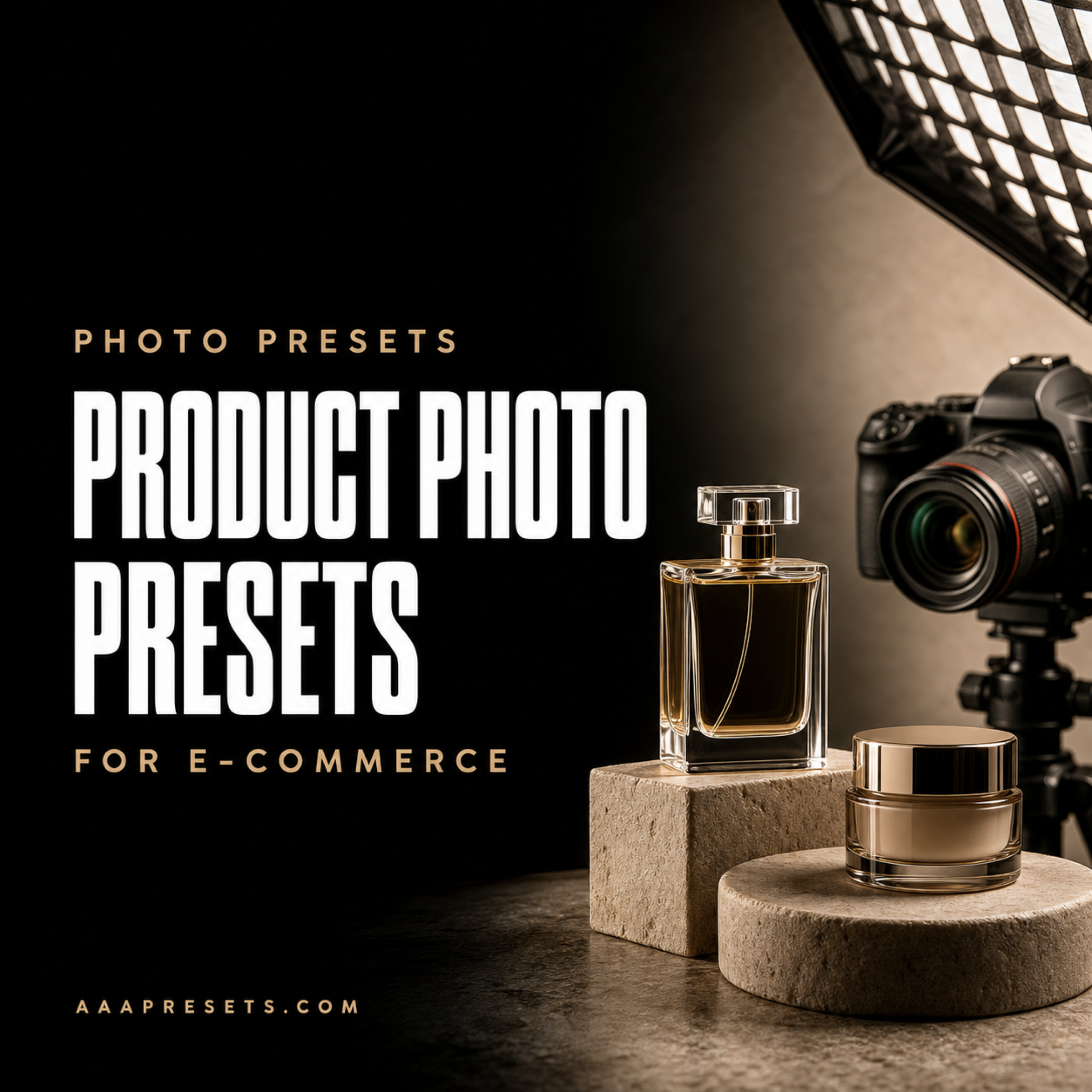 Product Photography Lightroom Presets for E-commerce
