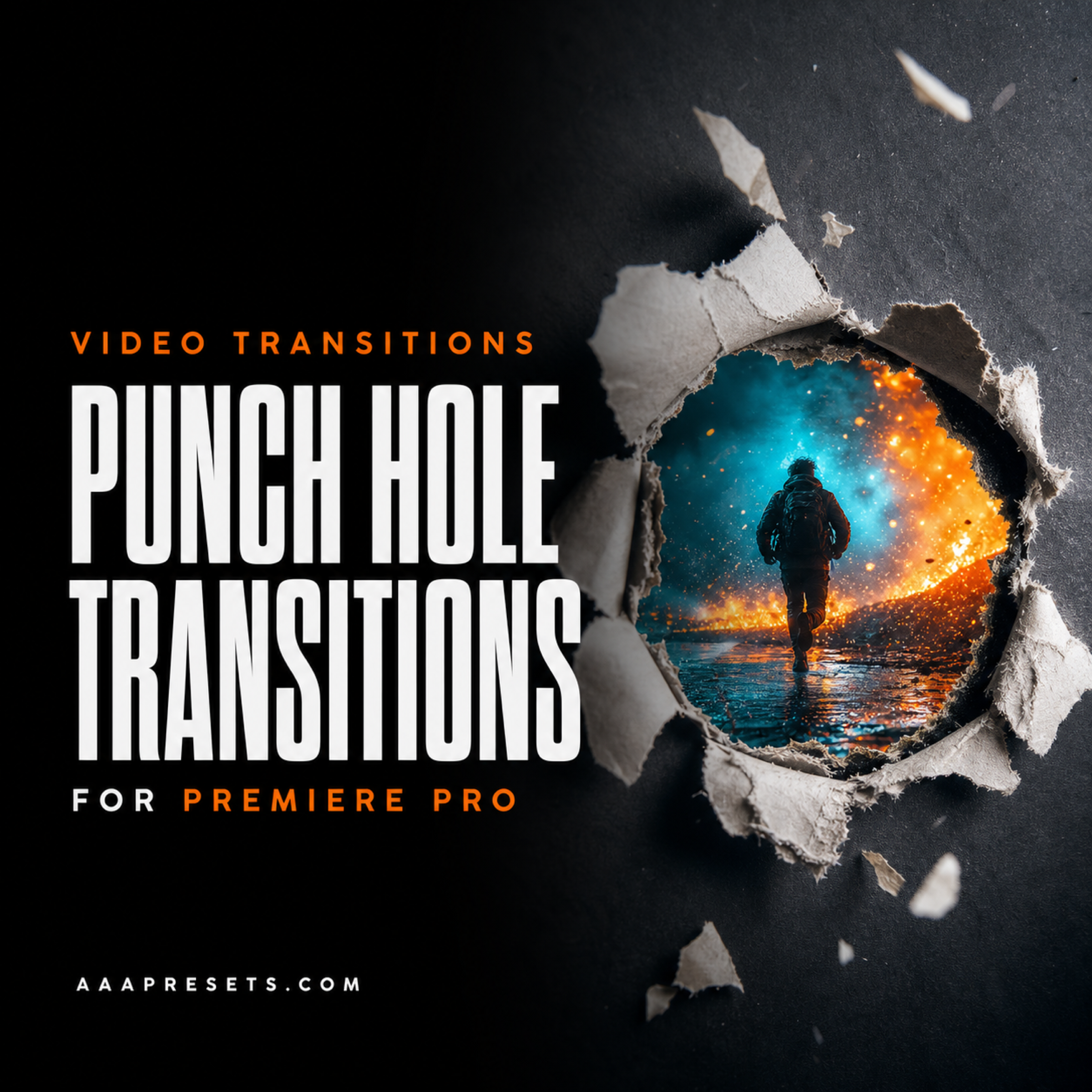 Punch Hole Transitions for Premiere Pro