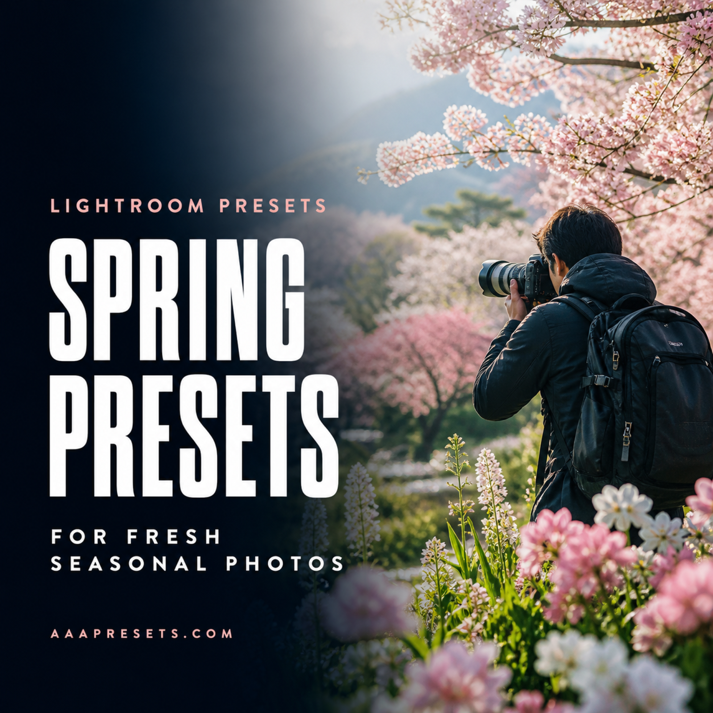 Spring Lightroom Presets for Fresh Seasonal Photos