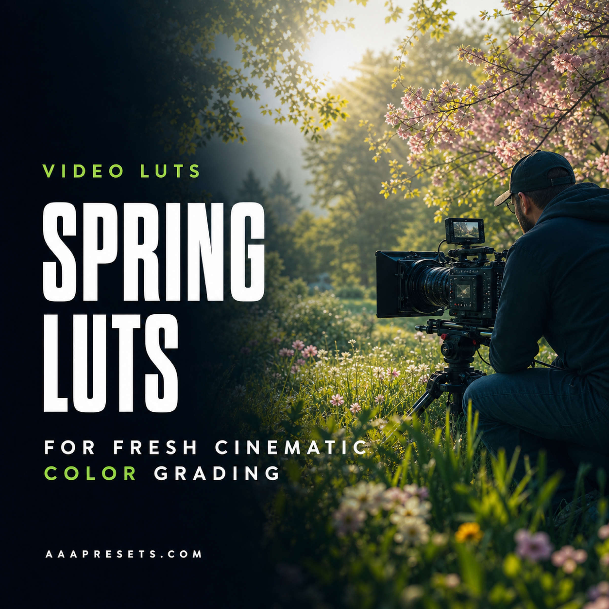 Spring LUTs for Fresh Cinematic Video Color Grading