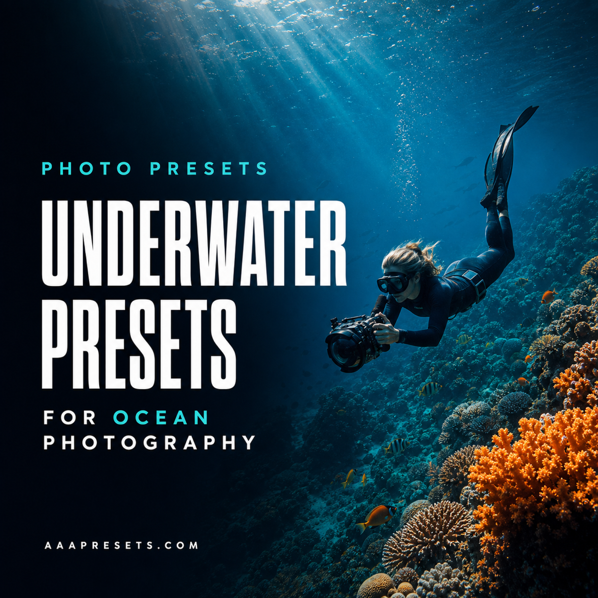 Underwater Lightroom Presets for Ocean Photography
