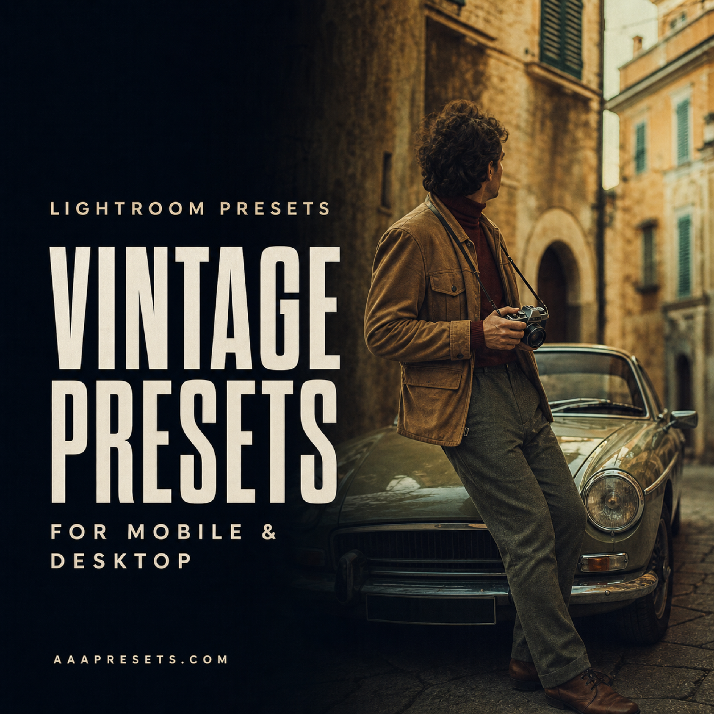 Vintage Lightroom Presets For Mobile and Desktop - AAA Presets