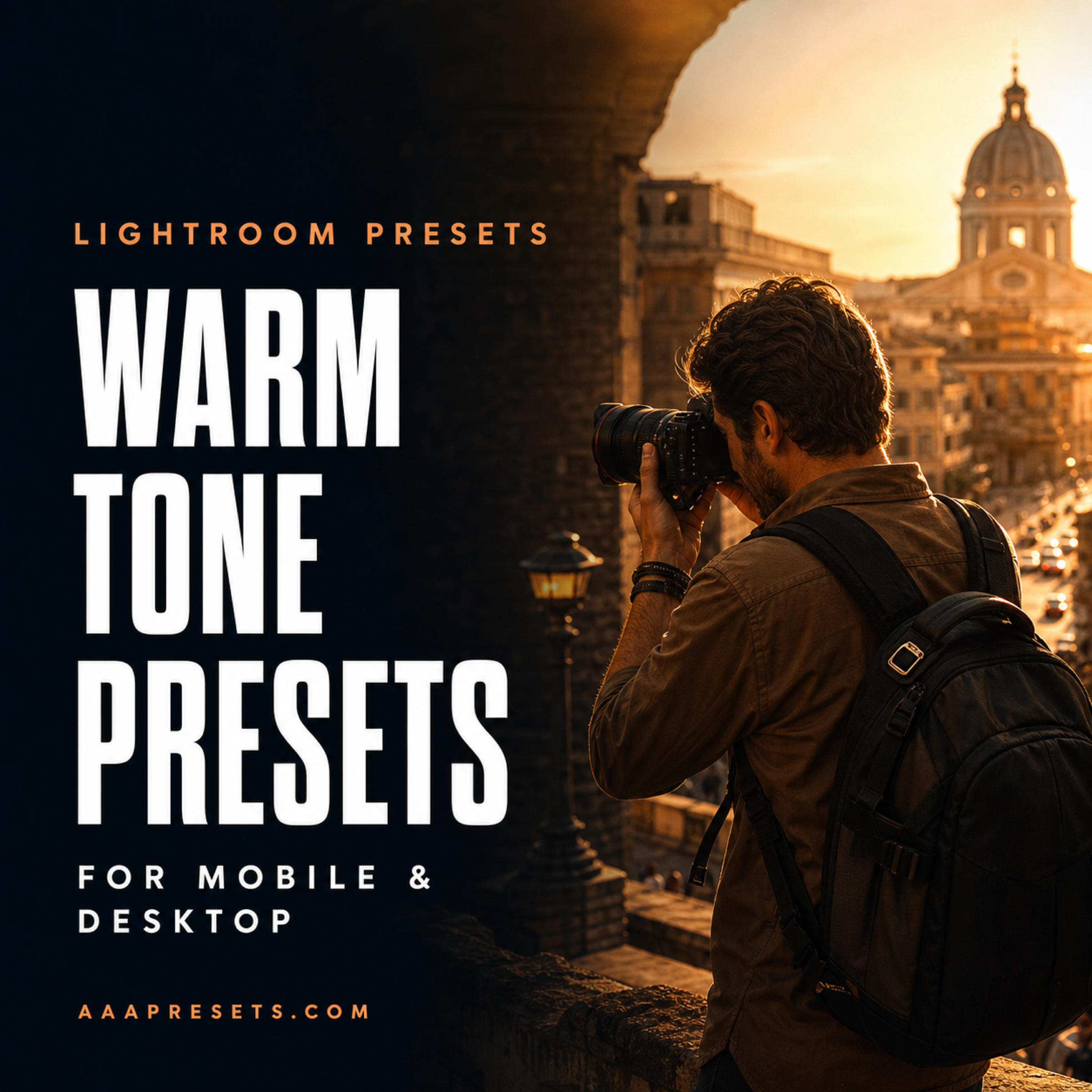 Warm Tone Lightroom Presets for Mobile & Desktop