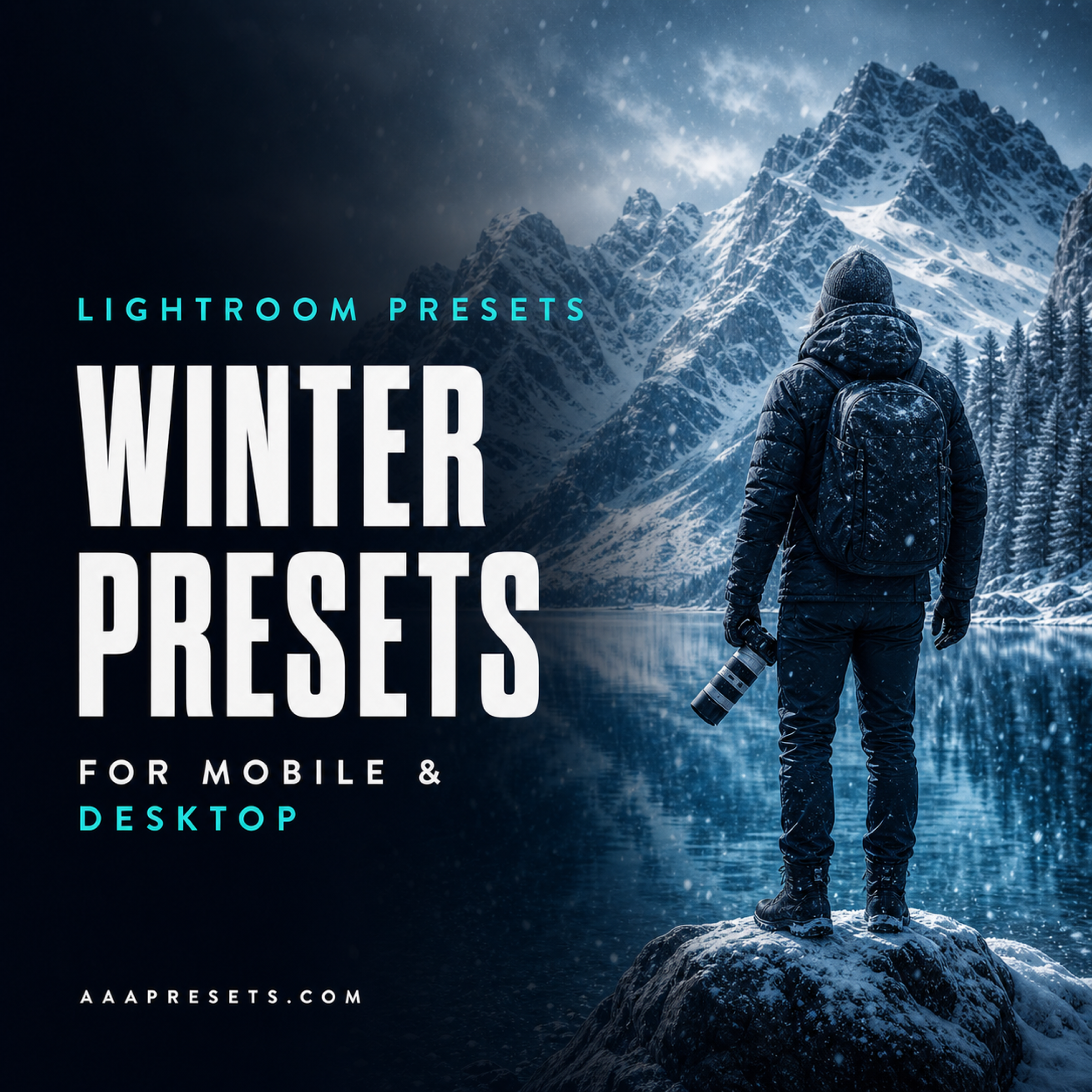 Winter Lightroom Presets For Mobile and Desktop - AAA Presets