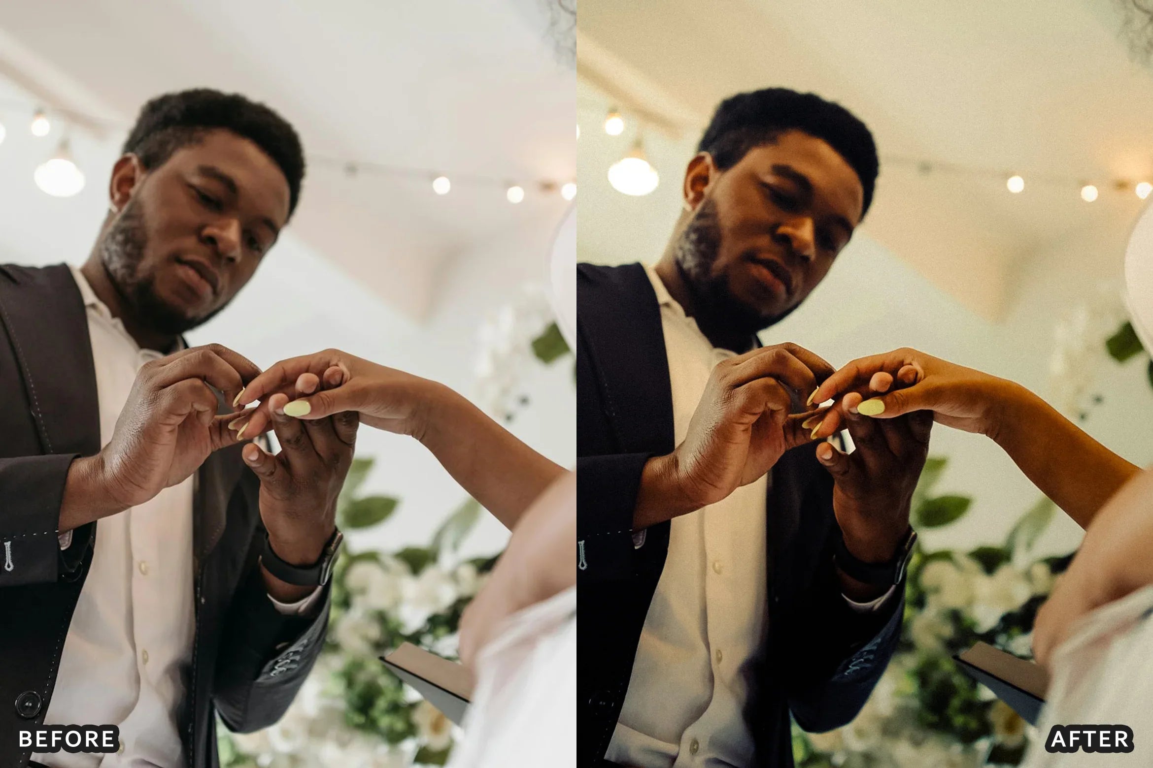 100+ AI-Optimized Cinematic Wedding Lightroom Presets Bundle