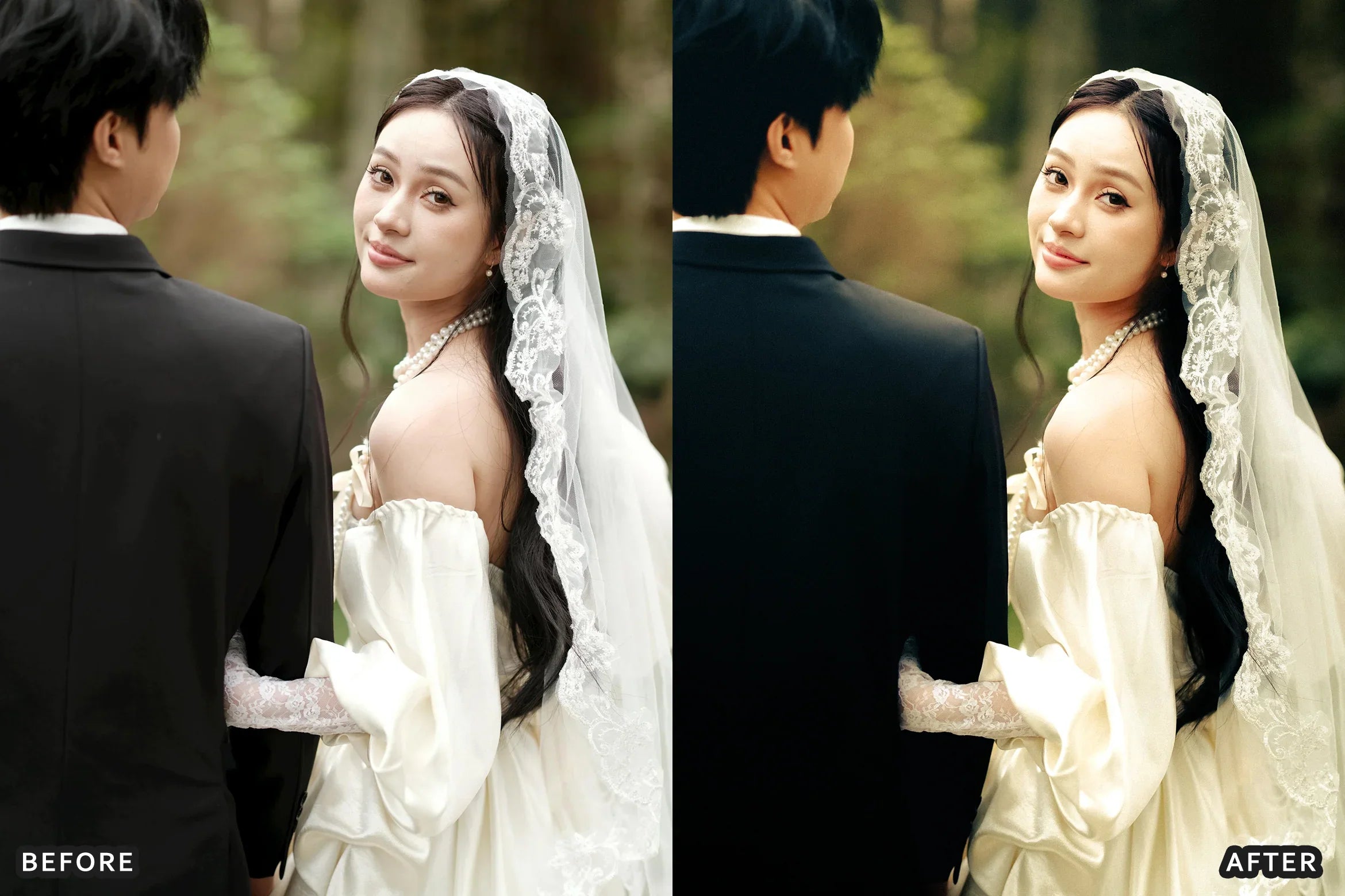 100+ AI-Optimized Cinematic Wedding Lightroom Presets Bundle
