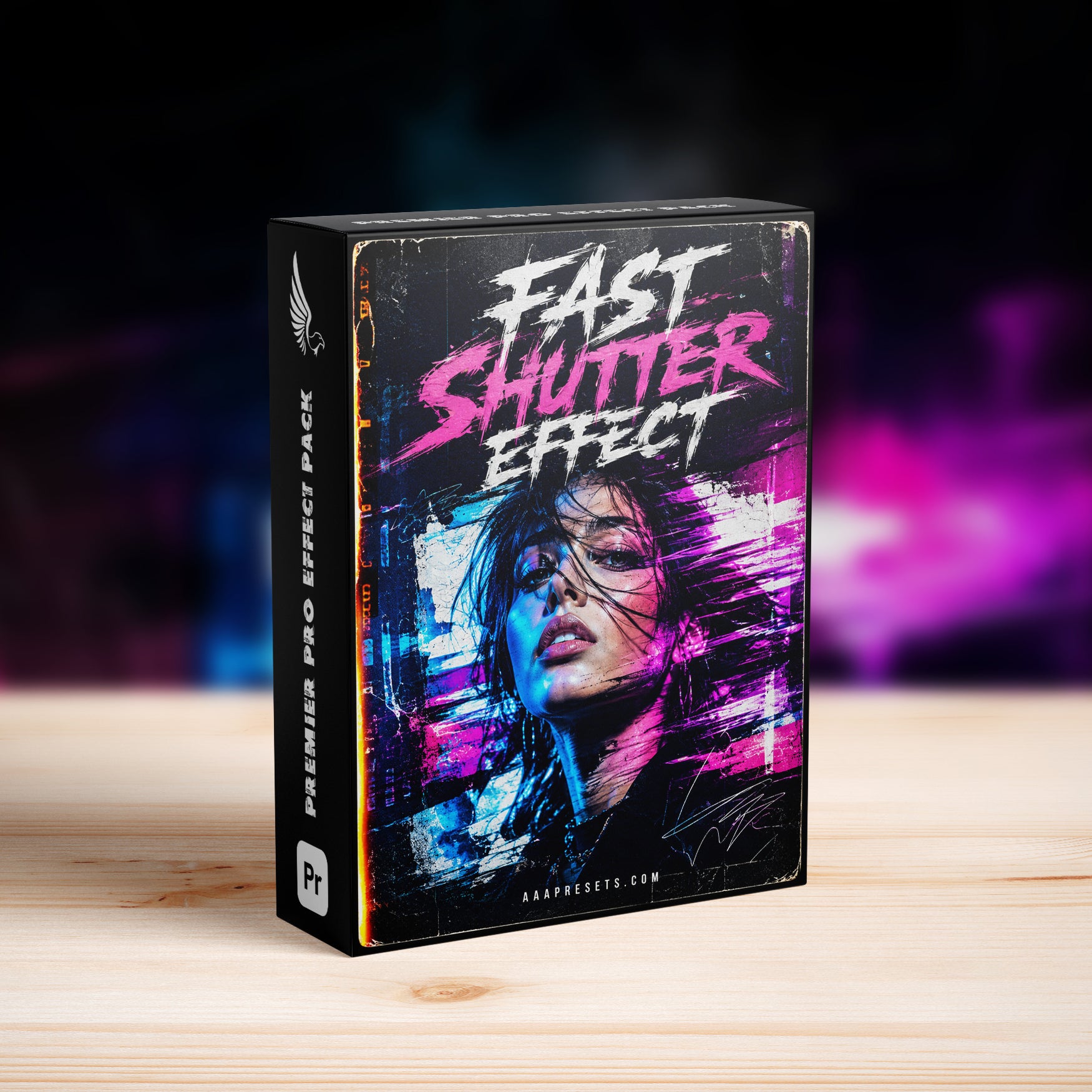 Cinematic Fast Shutter Motion Effect for Premiere Pro 4K Only