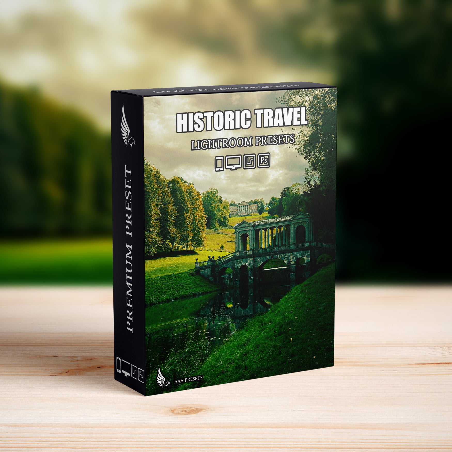 AI-Optimized Historic Travel Look Lightroom Presets