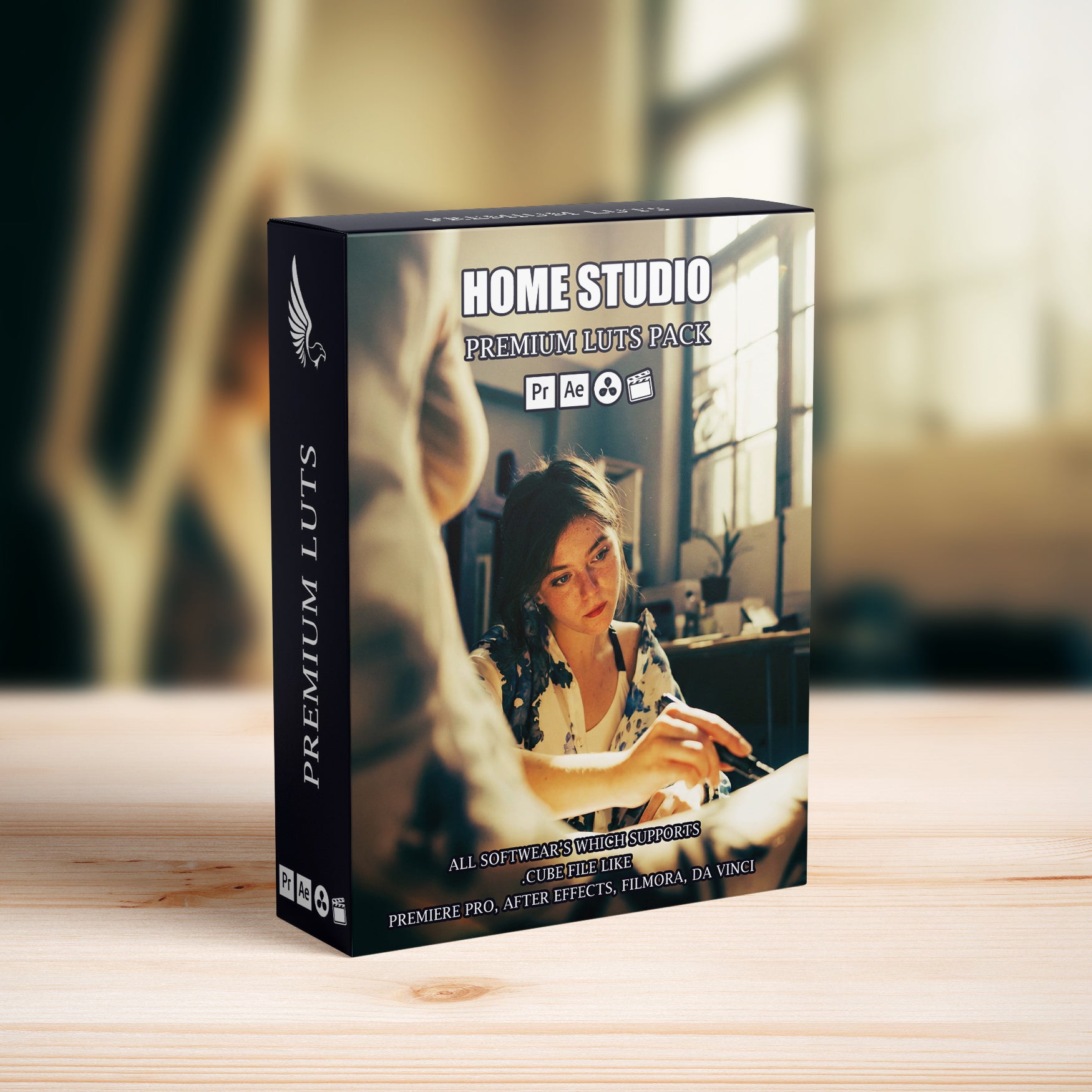 Aesthetic Home Studio Cinematic LUTs Pack