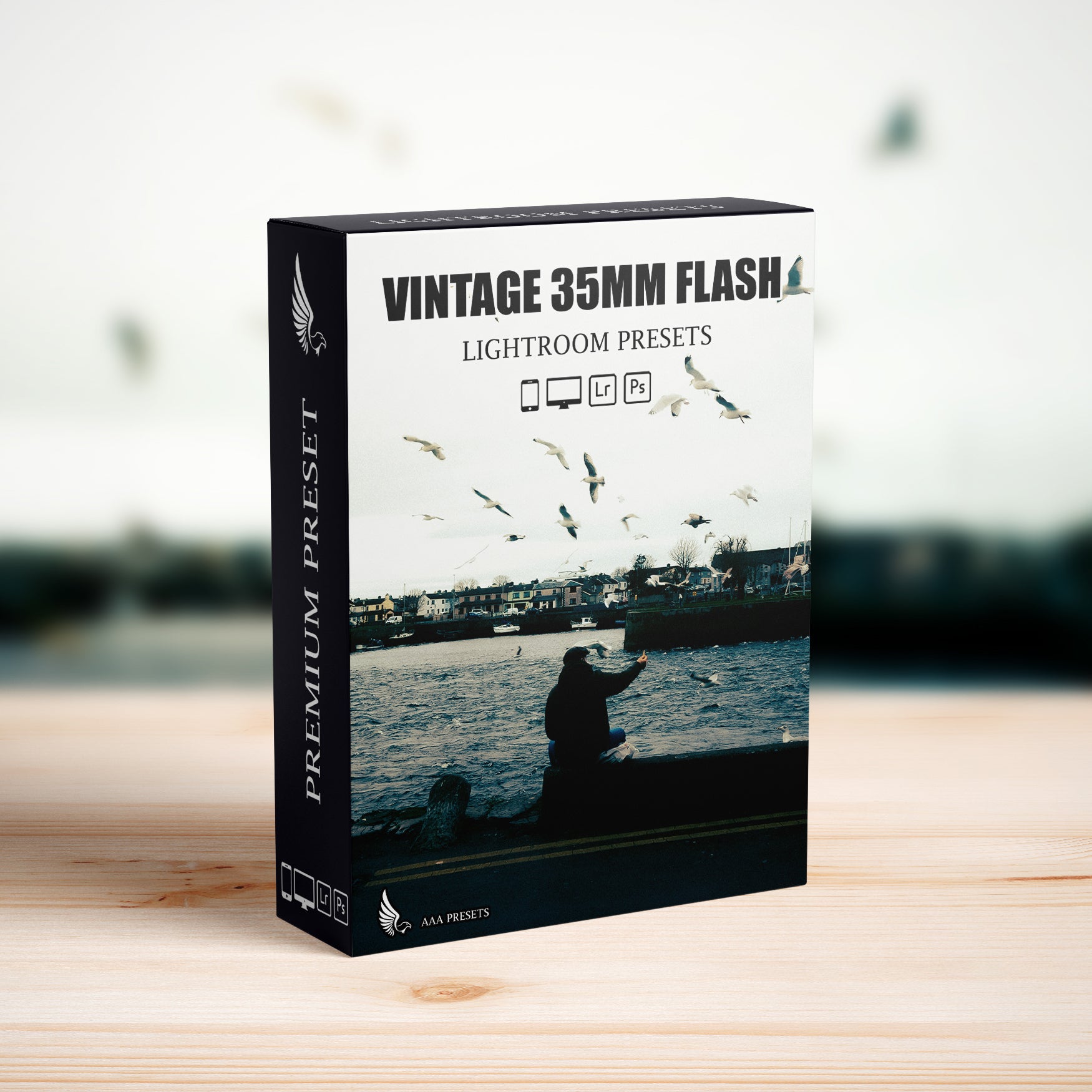 AI-Optimized Vintage 35mm Flash Lightroom Presets