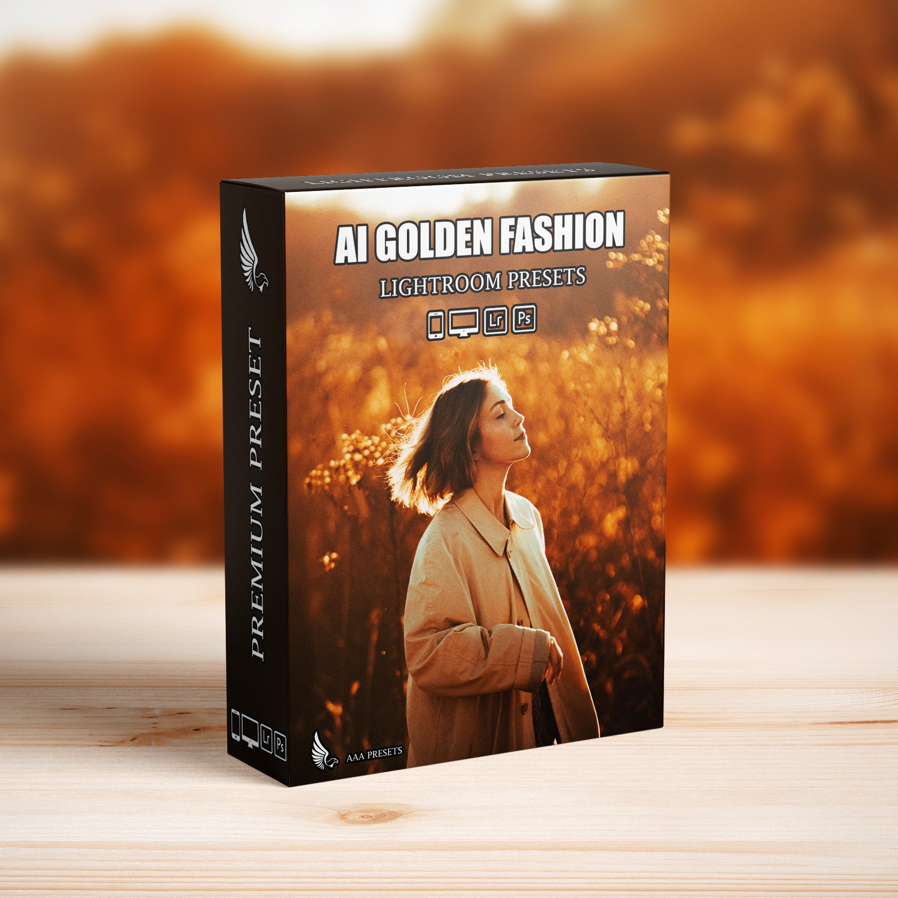 AI-Optimized Golden Fashion Lightroom Presets - Lightroom Presets - by AAA Presets