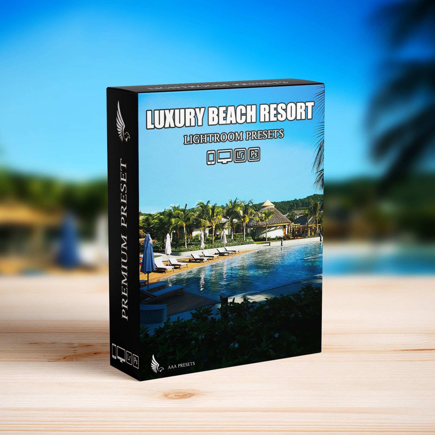 AI-Optimized Luxury Beach Resort Lightroom Presets