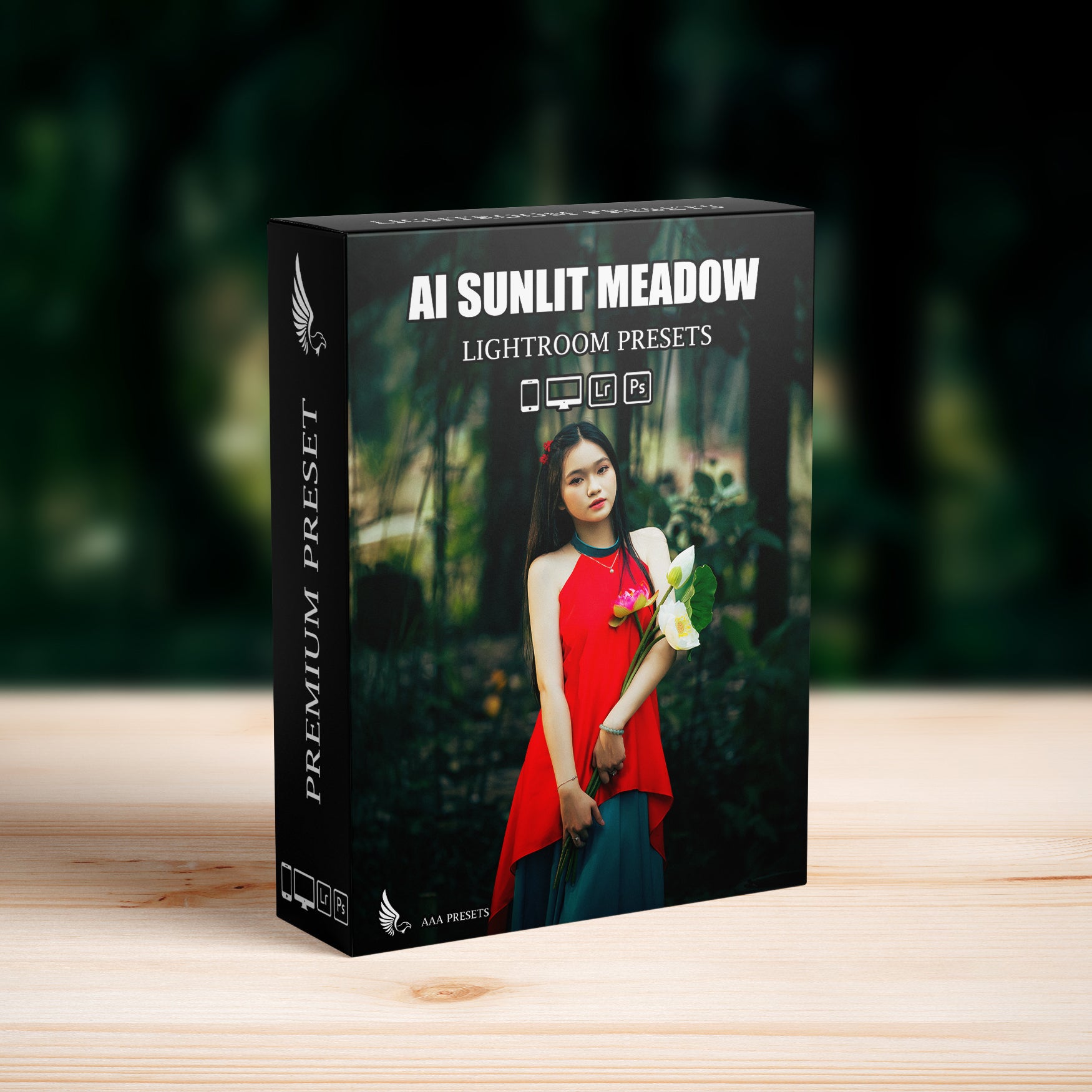 AI-Optimized Sunlit Meadow Vibrant Presets Pack - Lightroom Presets - by AAA Presets