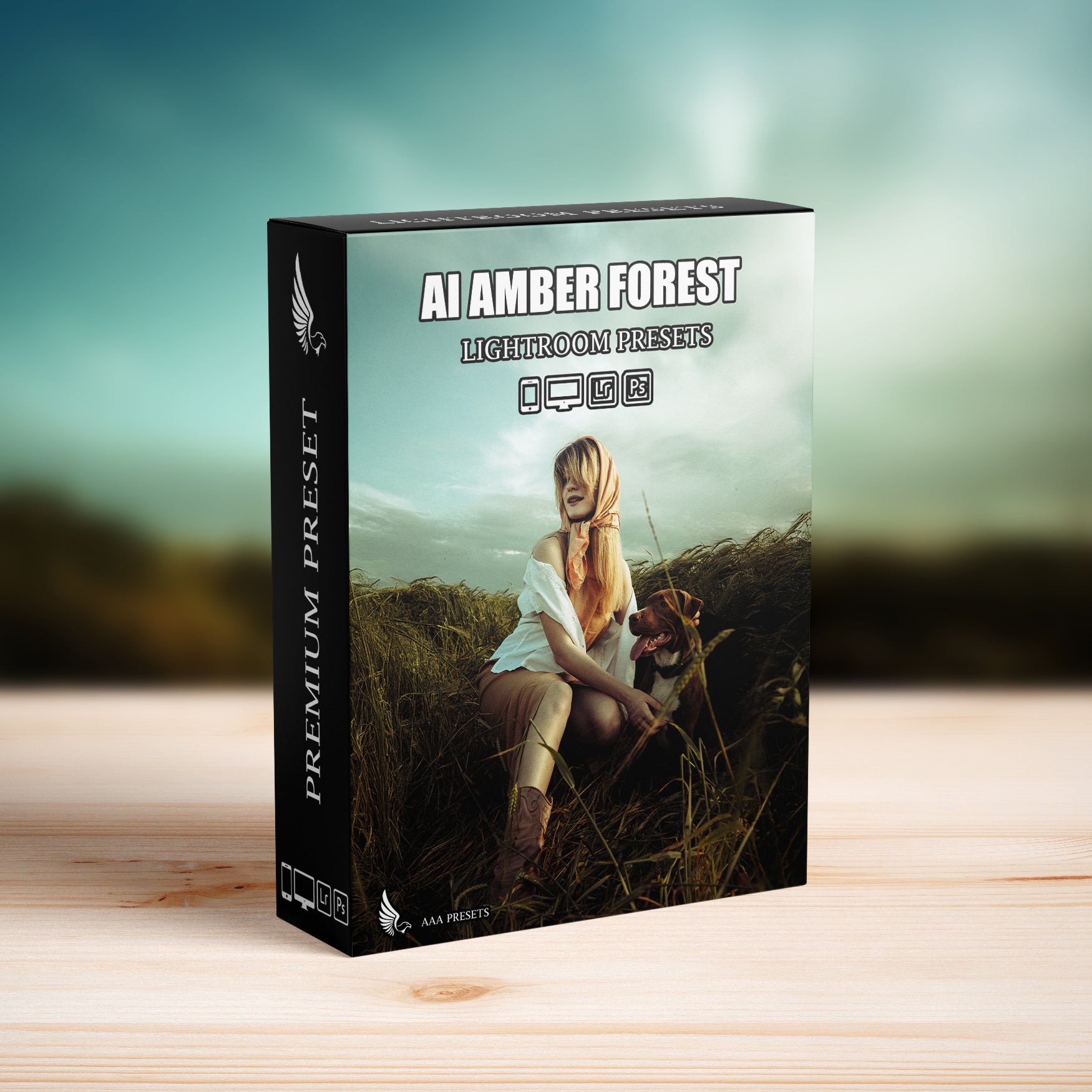 AI-Optimized Amber Forest Dream Lightroom Presets - Lightroom Presets - by AAA Presets