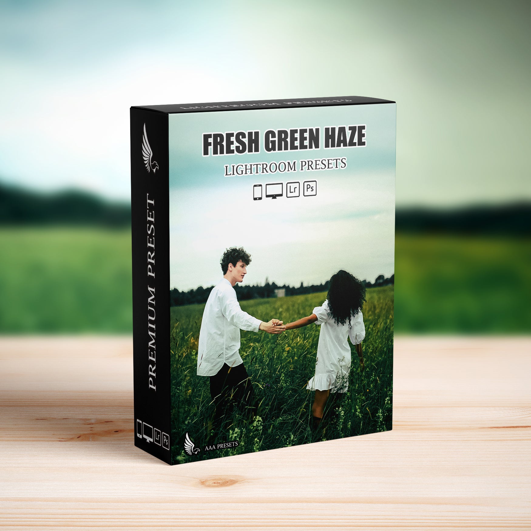 AI-Optimized Fresh Green Haze Lightroom Presets