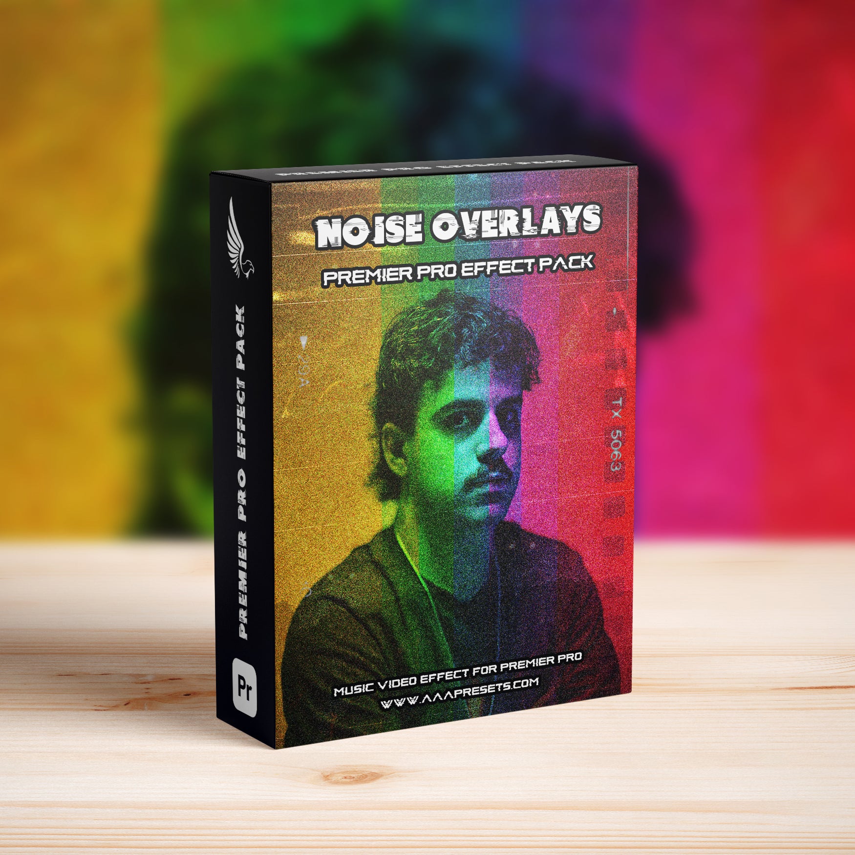 Noise Overlays Effect in Premiere Pro - Premiere Pro Transitions - by AAA Presets