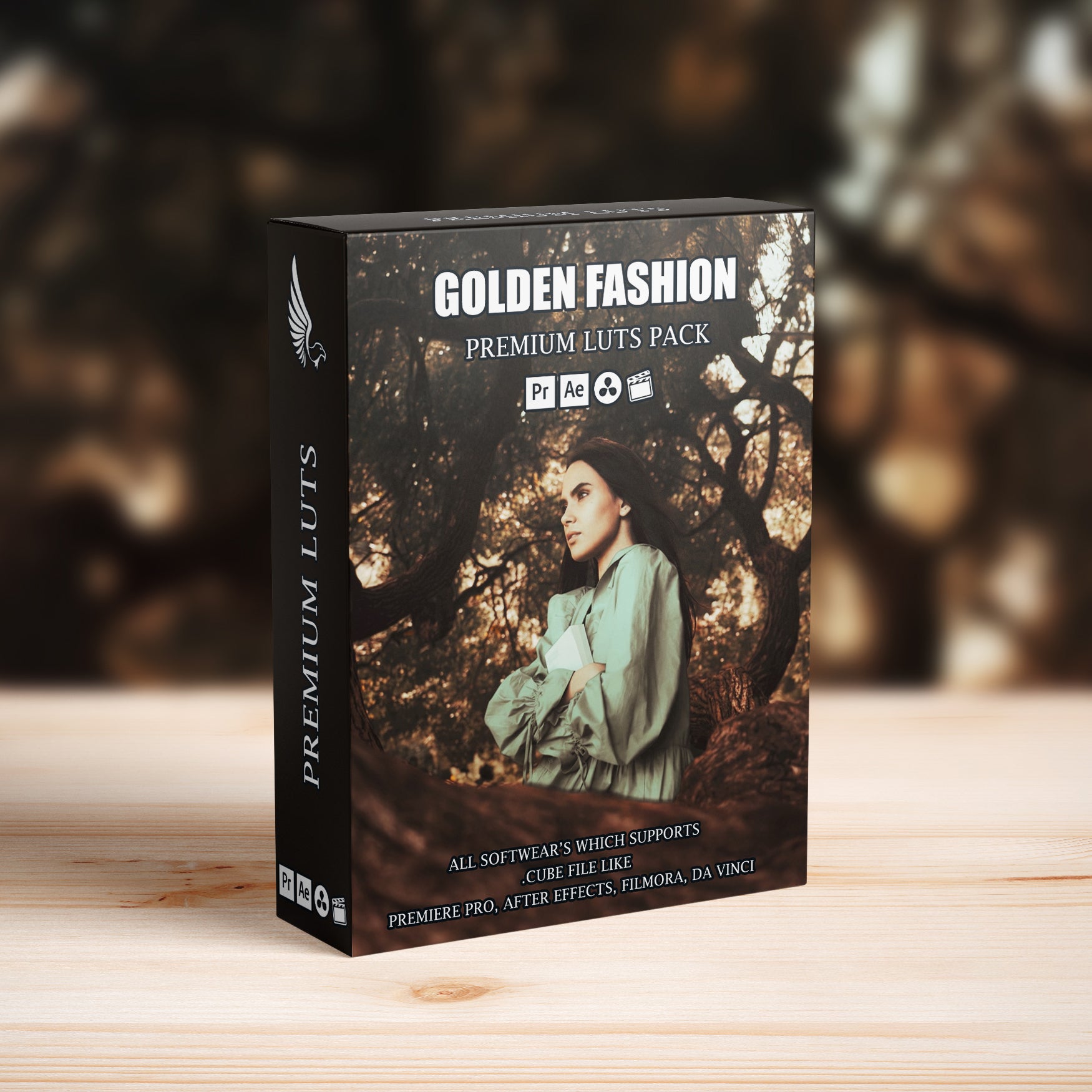 Golden Fashion Cinematic LUTs Pack - Video LUTs - by AAA Presets