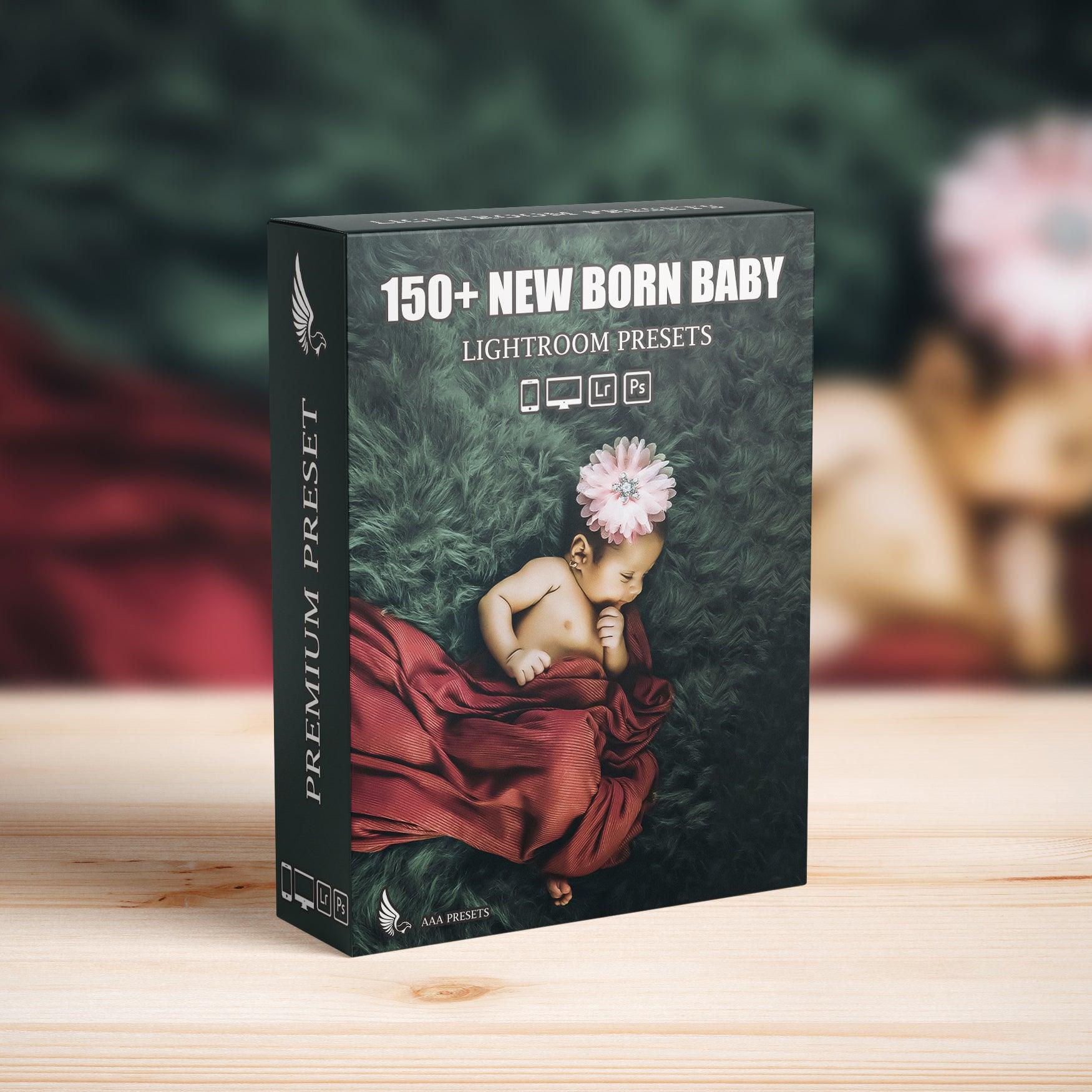 150+ First Years Baby & Newborn Lightroom Presets - Newborn Lightroom Presets Bundle - by AAA Presets