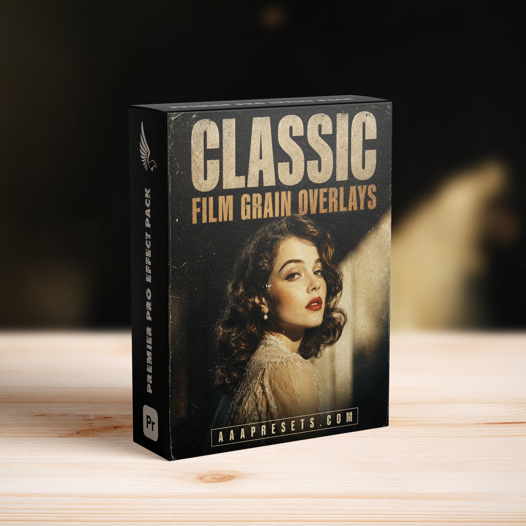 4K Film Grain Overlays for Premiere Pro – Classic Film Look