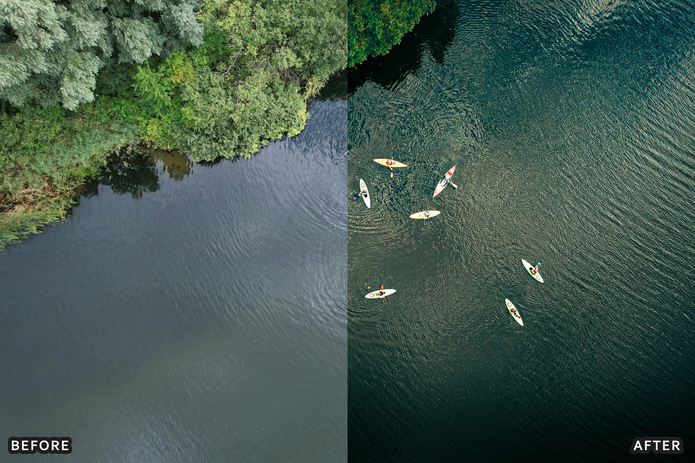 50+ AI-Optimized Cinematic Drone Lightroom Presets Bundle