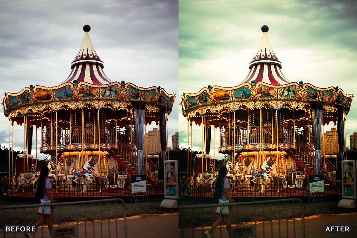 Autumn Carnival Night Lightroom Presets before and after photo example 06
