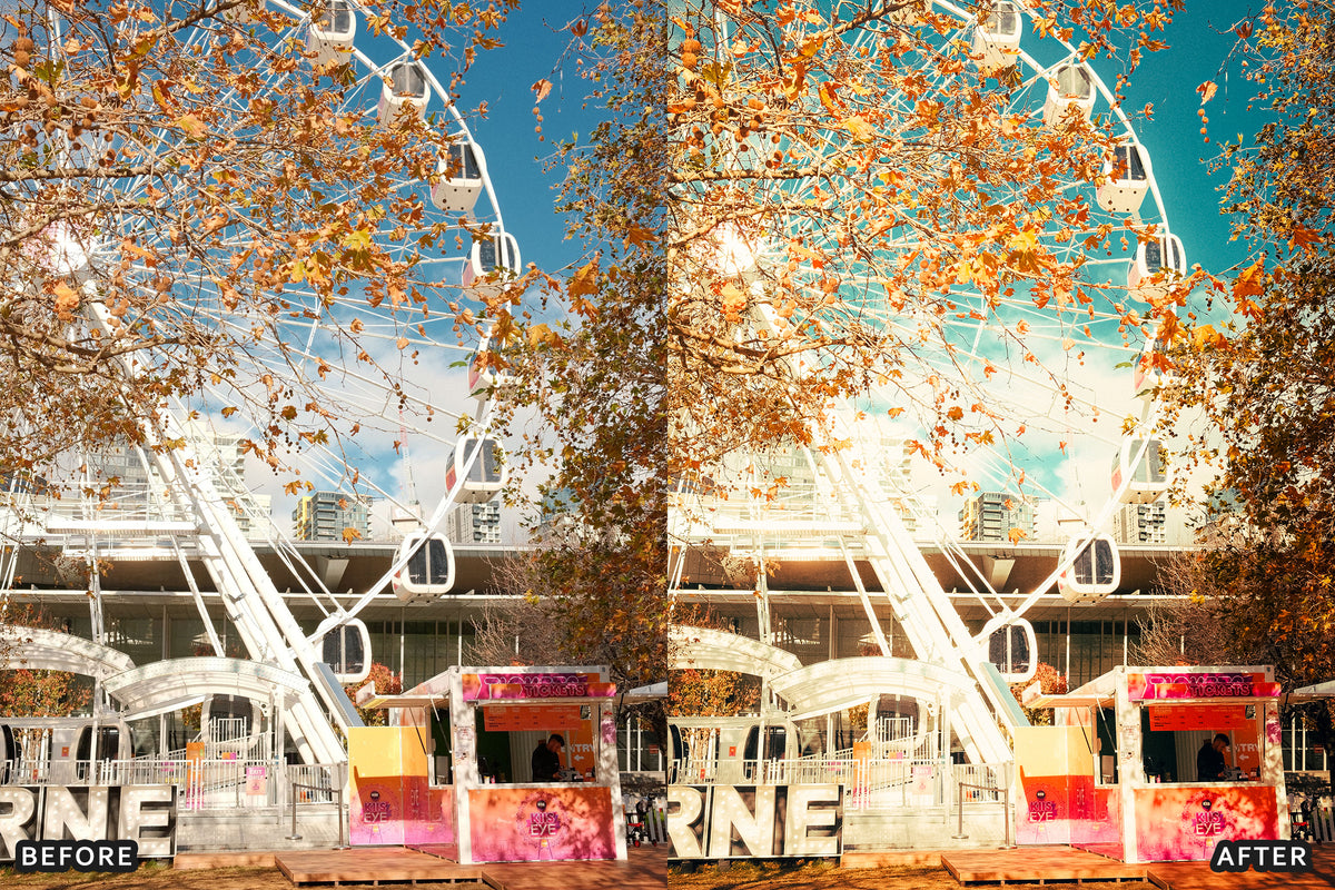 Autumn Carnival Night Lightroom Presets before and after photo example 08