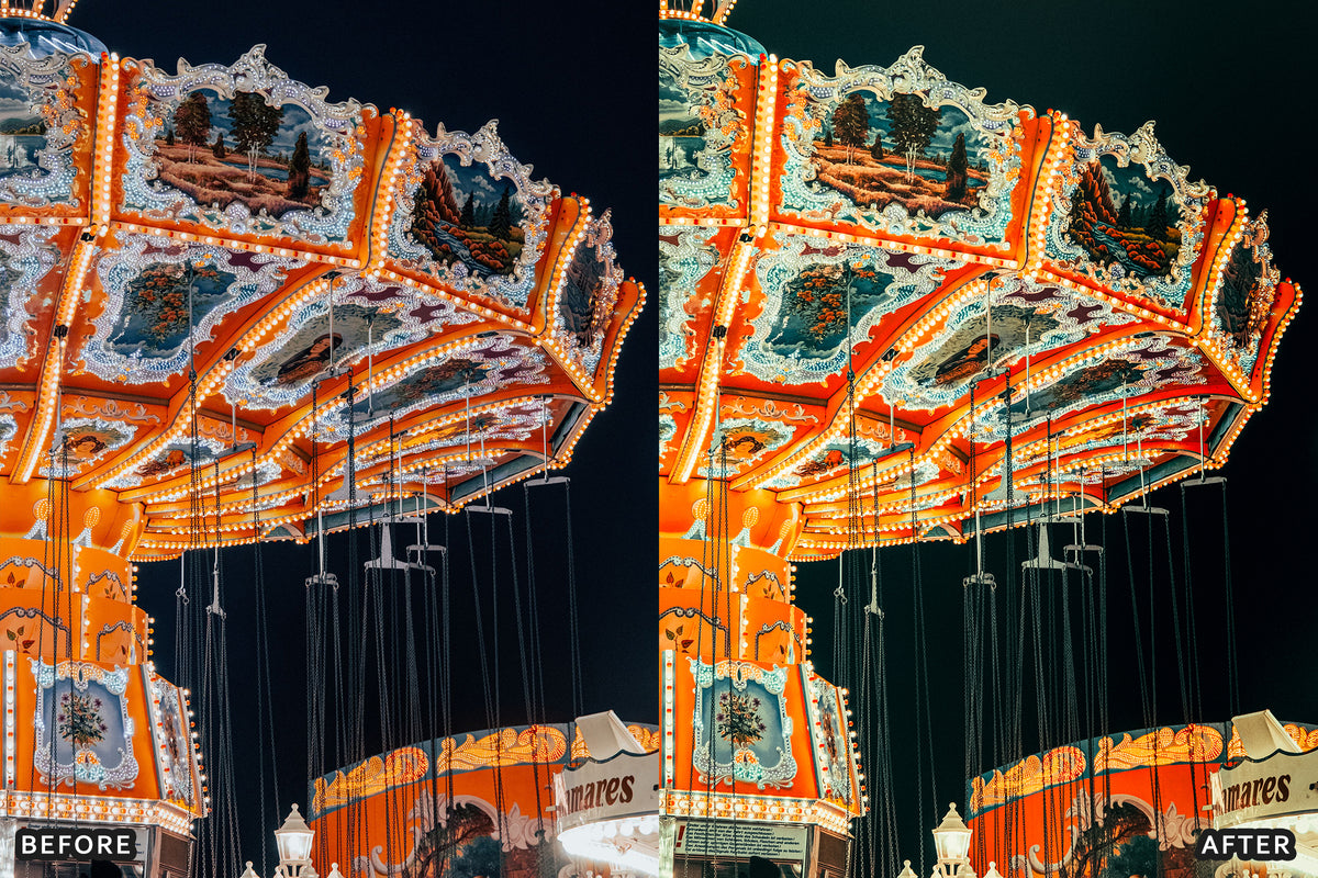 Autumn Carnival Night Lightroom Presets before and after photo example 10