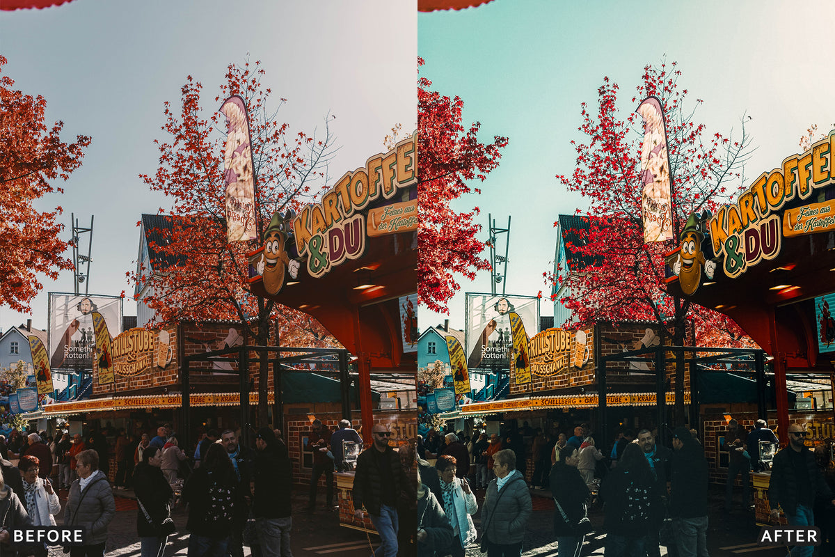 Autumn Carnival Night Lightroom Presets before and after photo example 14