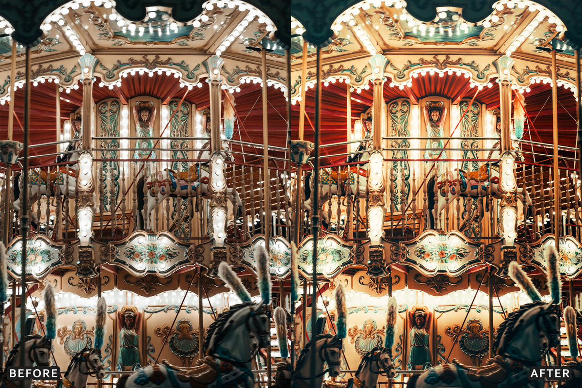 Autumn Carnival Night Lightroom Presets before and after photo example 15