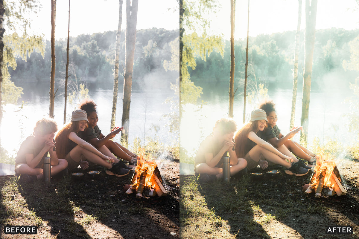Bonfire Night Glow Lightroom Presets before and after photo example 05