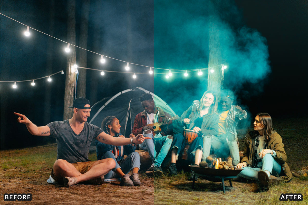 Bonfire Night Glow Lightroom Presets before and after photo example 12