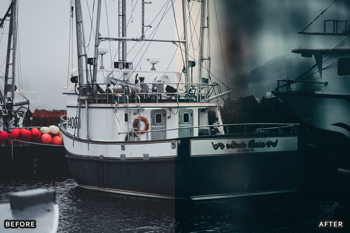 Foggy Gothic Film Lightroom Presets before and after photo example 13