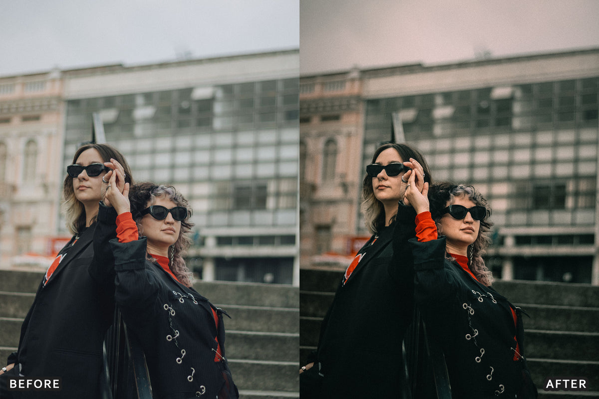 Gothic Romance Lightroom Presets before and after photo example 02