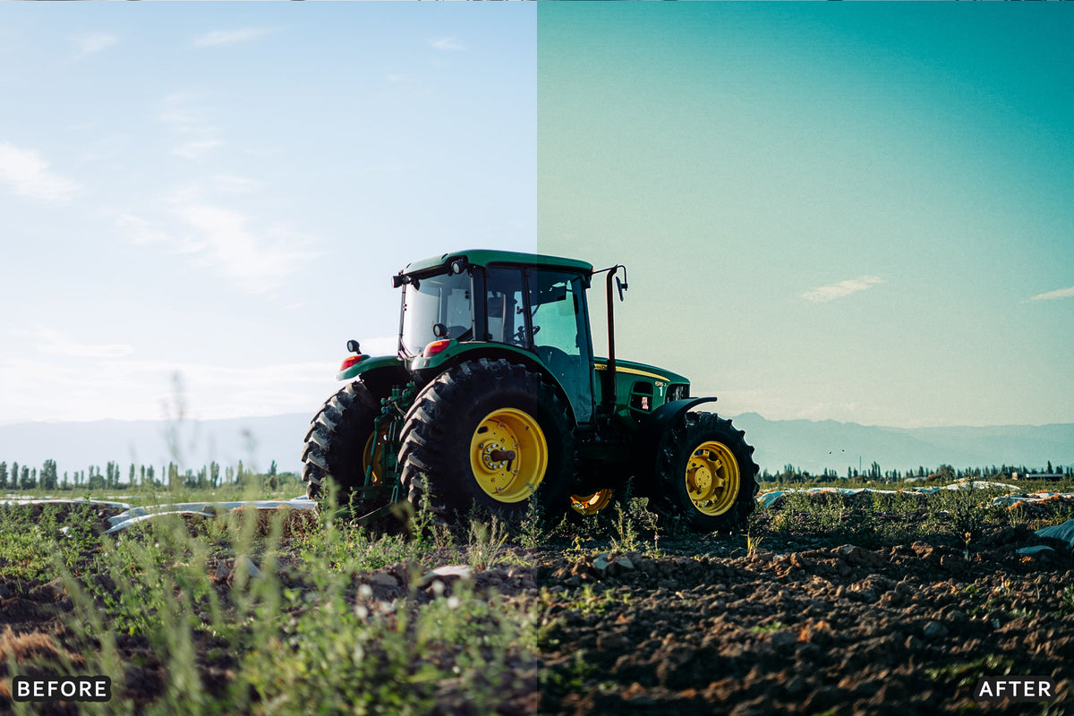 Harvest Farm Lightroom Presets before and after photo example 01