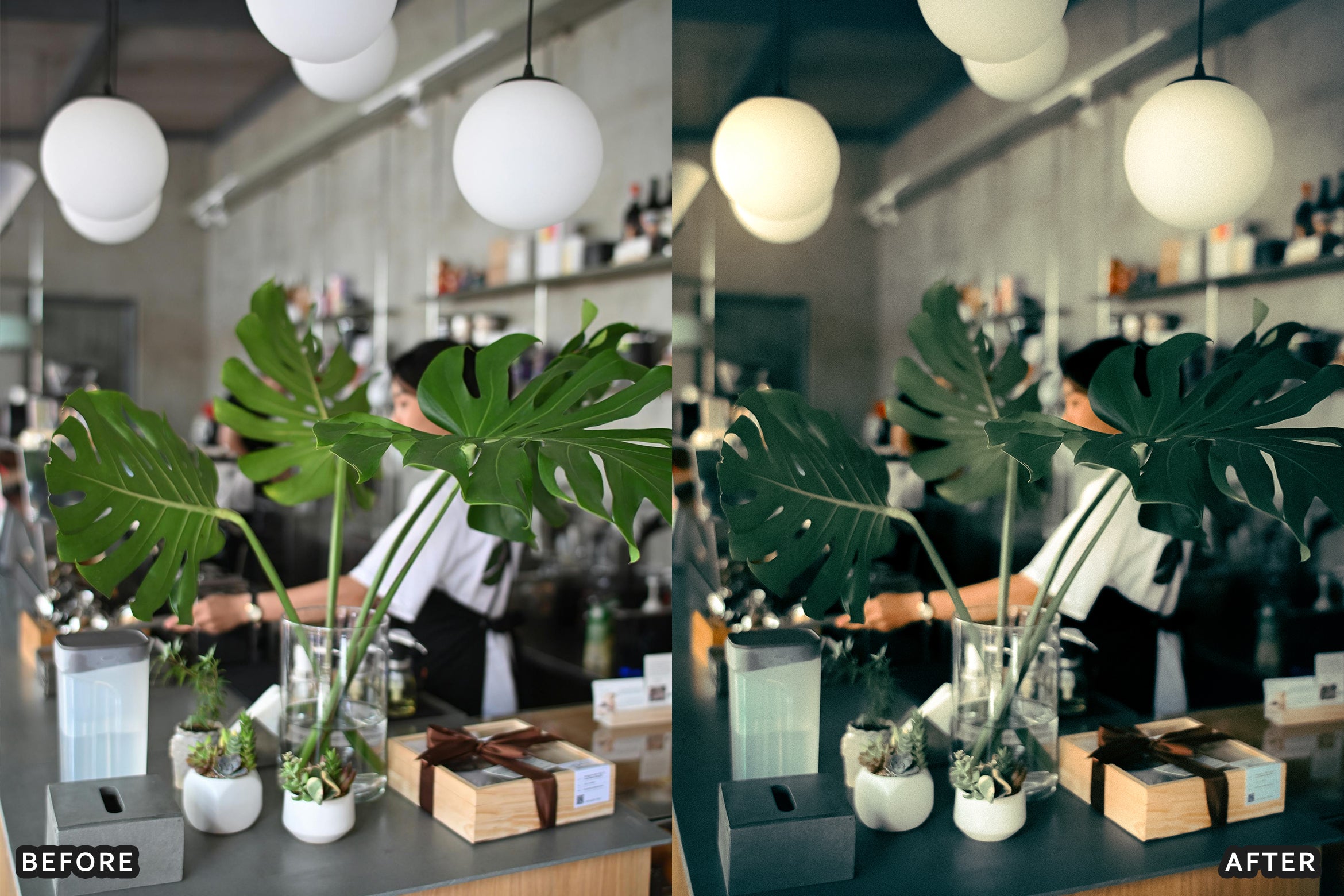 AI-Optimized Aesthetic Coffee Shop Warm Film Lightroom Presets