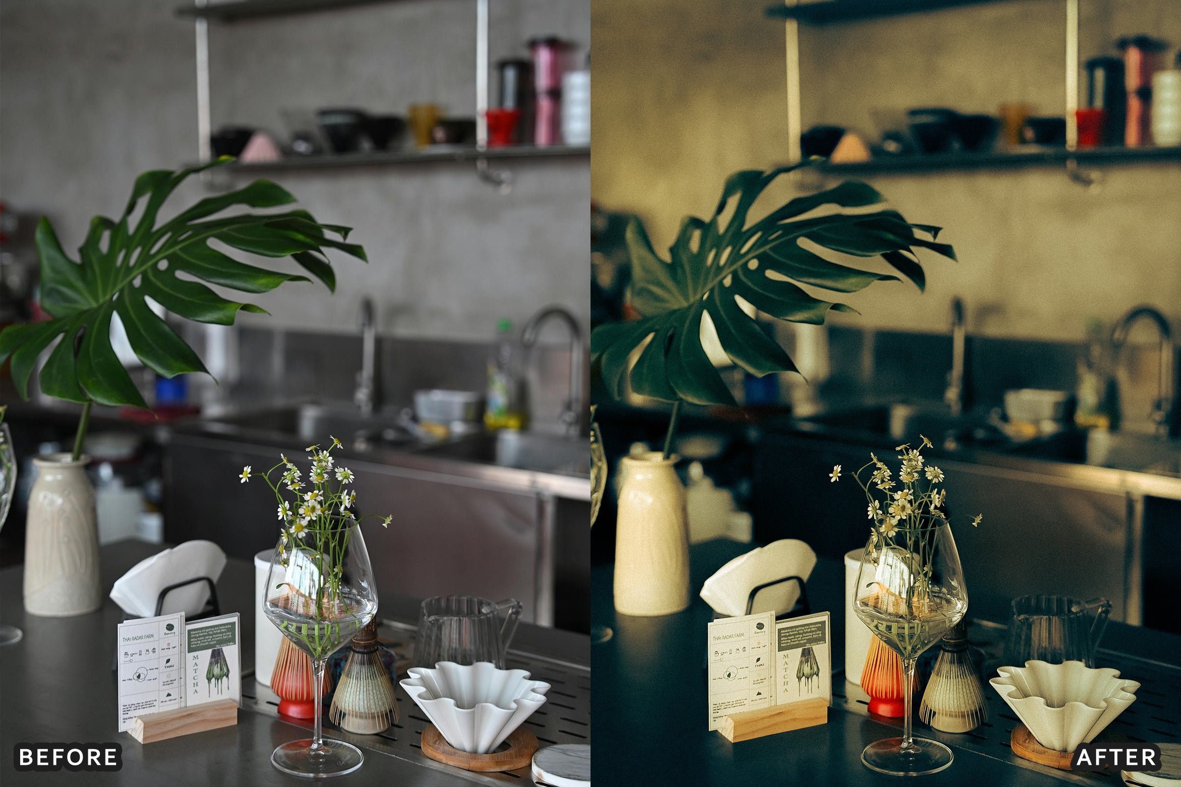 AI-Optimized Aesthetic Coffee Shop Warm Film Lightroom Presets