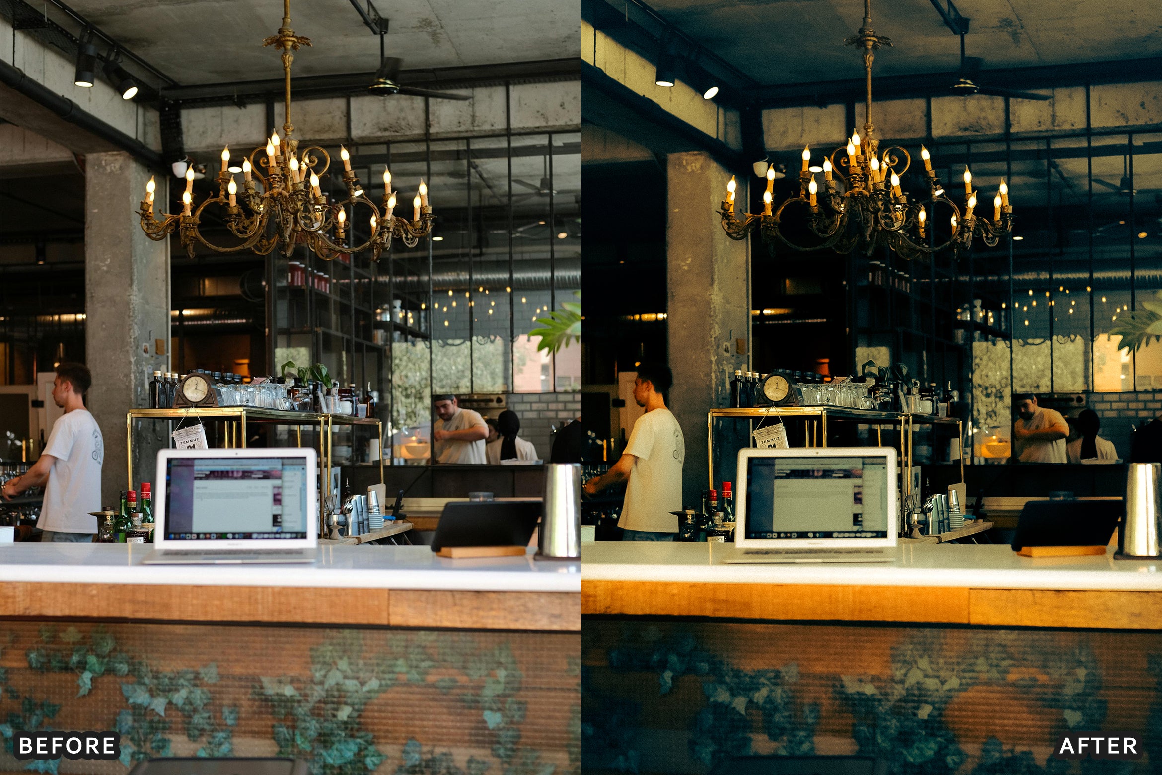 AI-Optimized Aesthetic Coffee Shop Warm Film Lightroom Presets